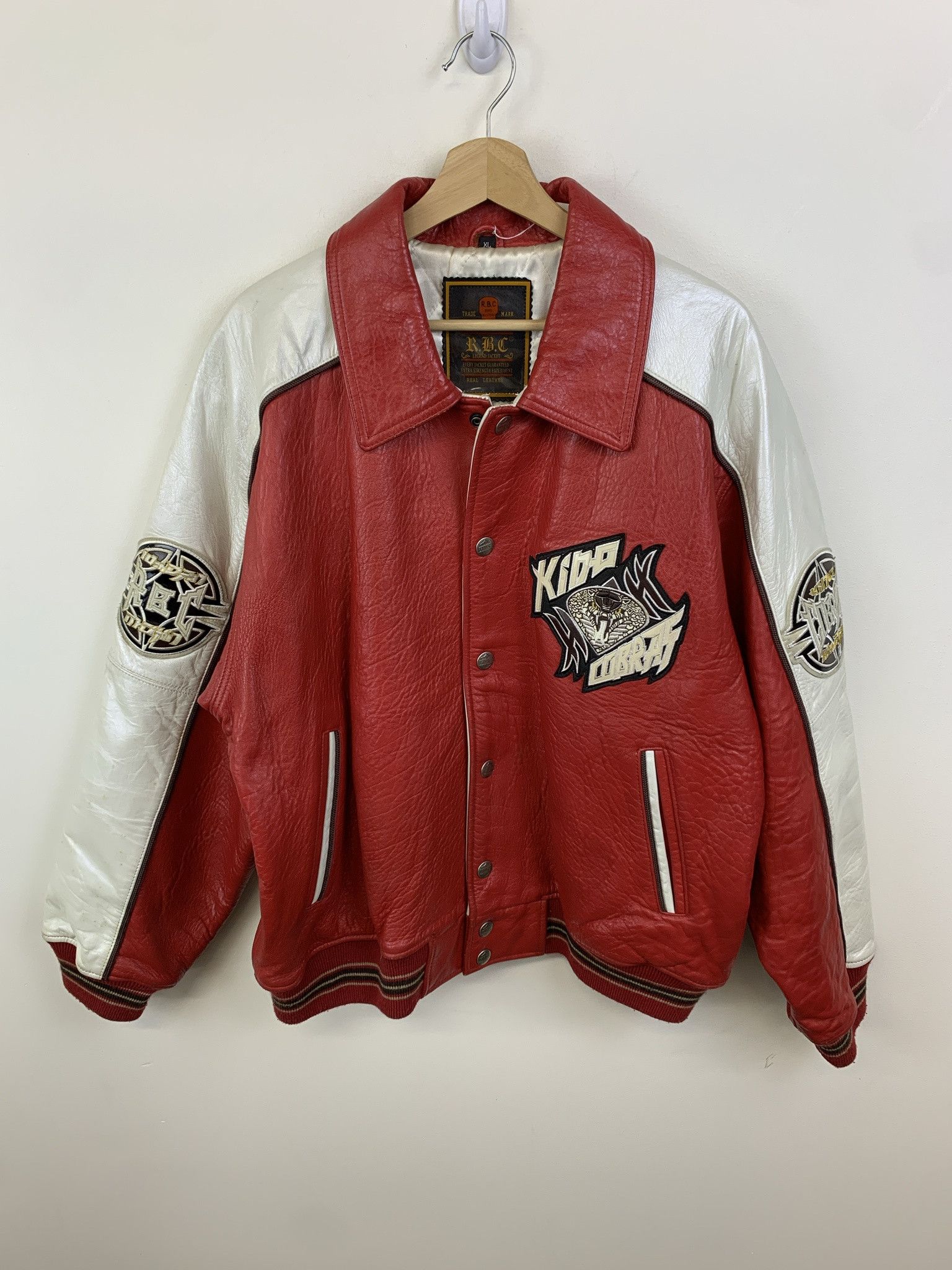 SugarRidez QUEEN JKT ReddishBLACK SLJ102 レザージャケット