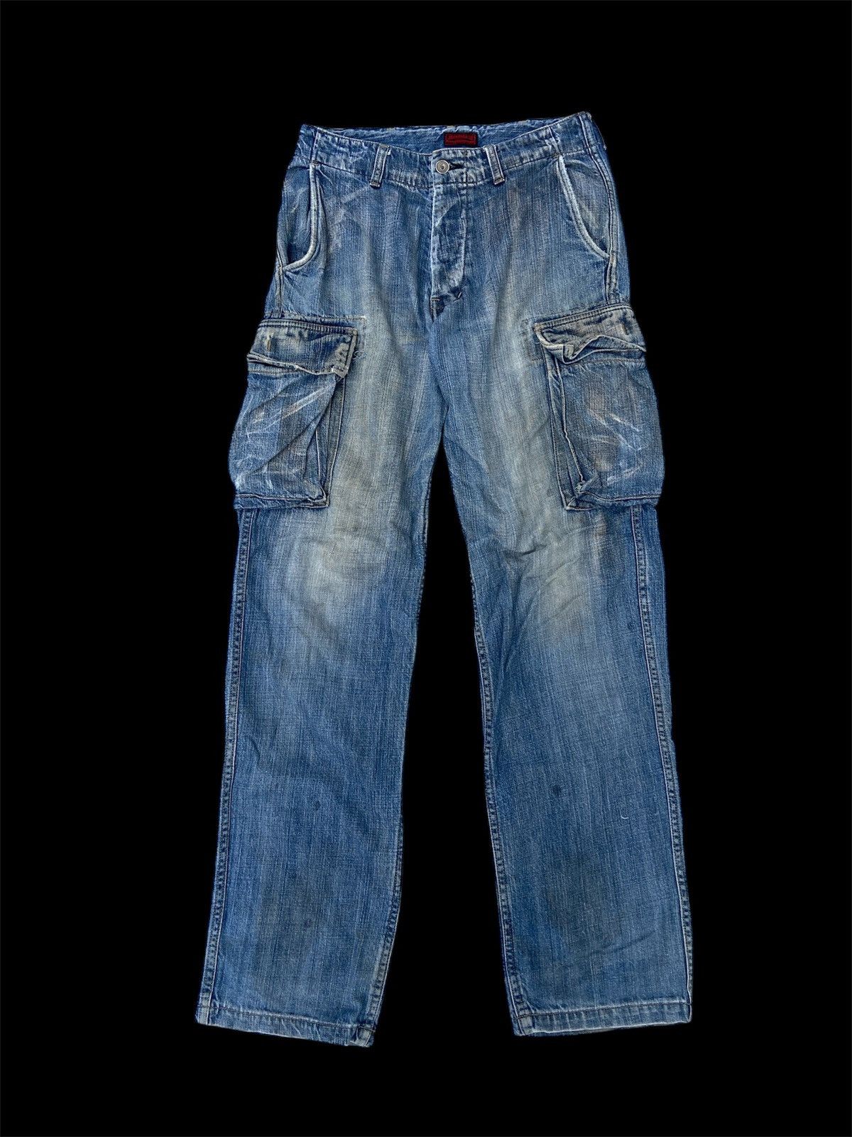 Japanese Brand × Johnbull × KOJIMA GENES Baggy Johnbull Cargo Denim Size US 30 / EU 46 - 1 Thumbnail