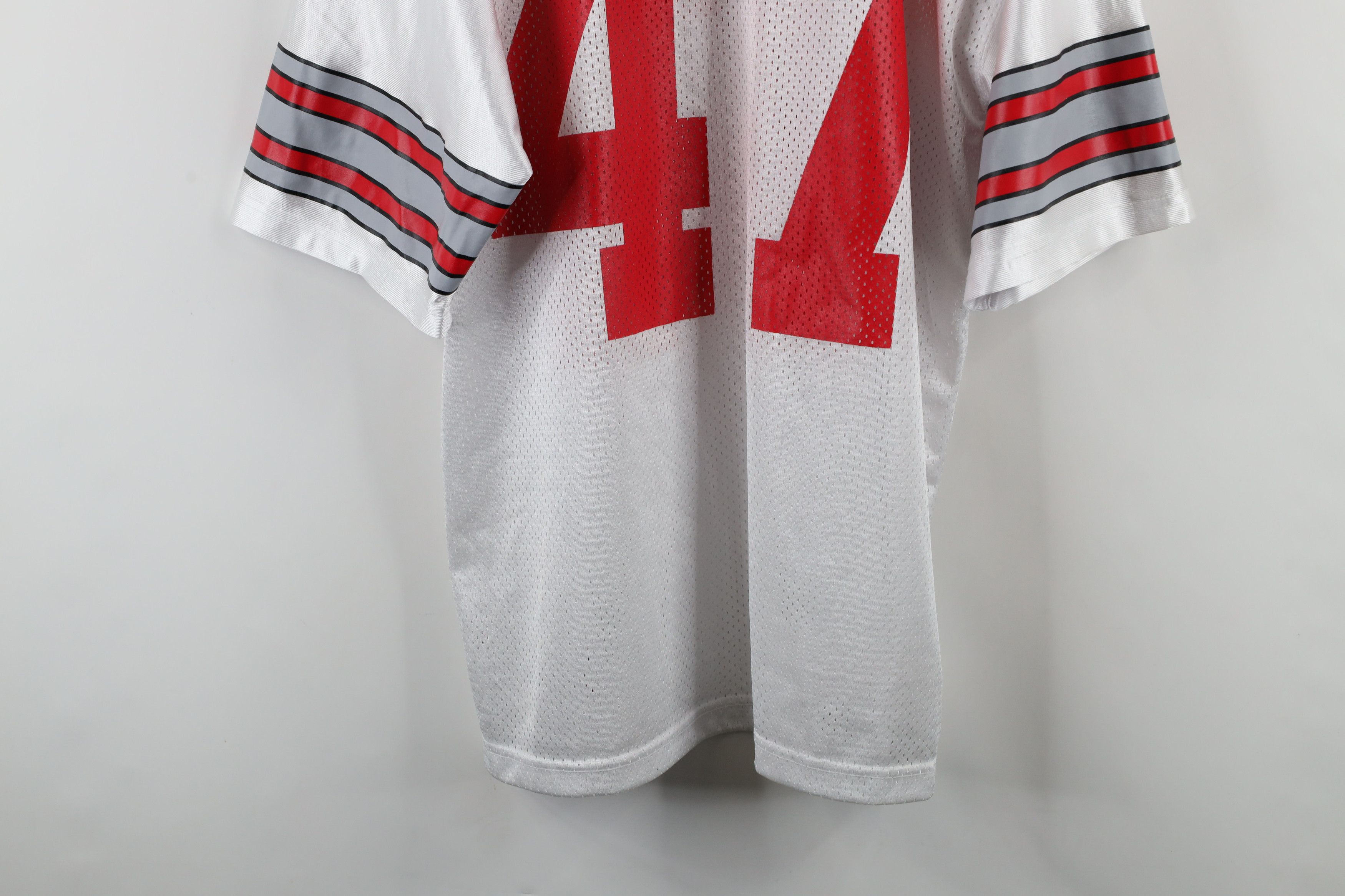 Nike × Vintage Vintage Nike Ohio State University Football Jersey White #47 Size US L / EU 52-54 / 3 - 15 Thumbnail