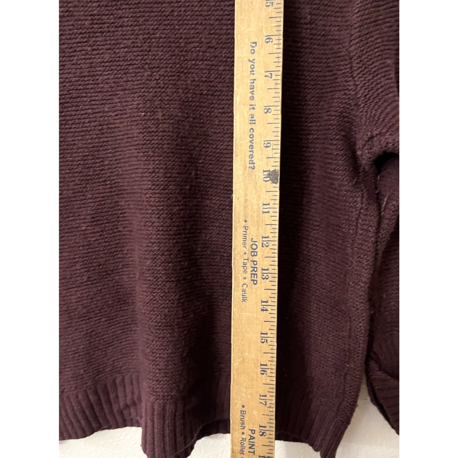 Gap VINTAGE Gap Women's Sweater Pullover Knit Acrylic 3/4 Sleeve Burgundy Size Small Women's Size S / US 4 / IT 40 - 5 Thumbnail
