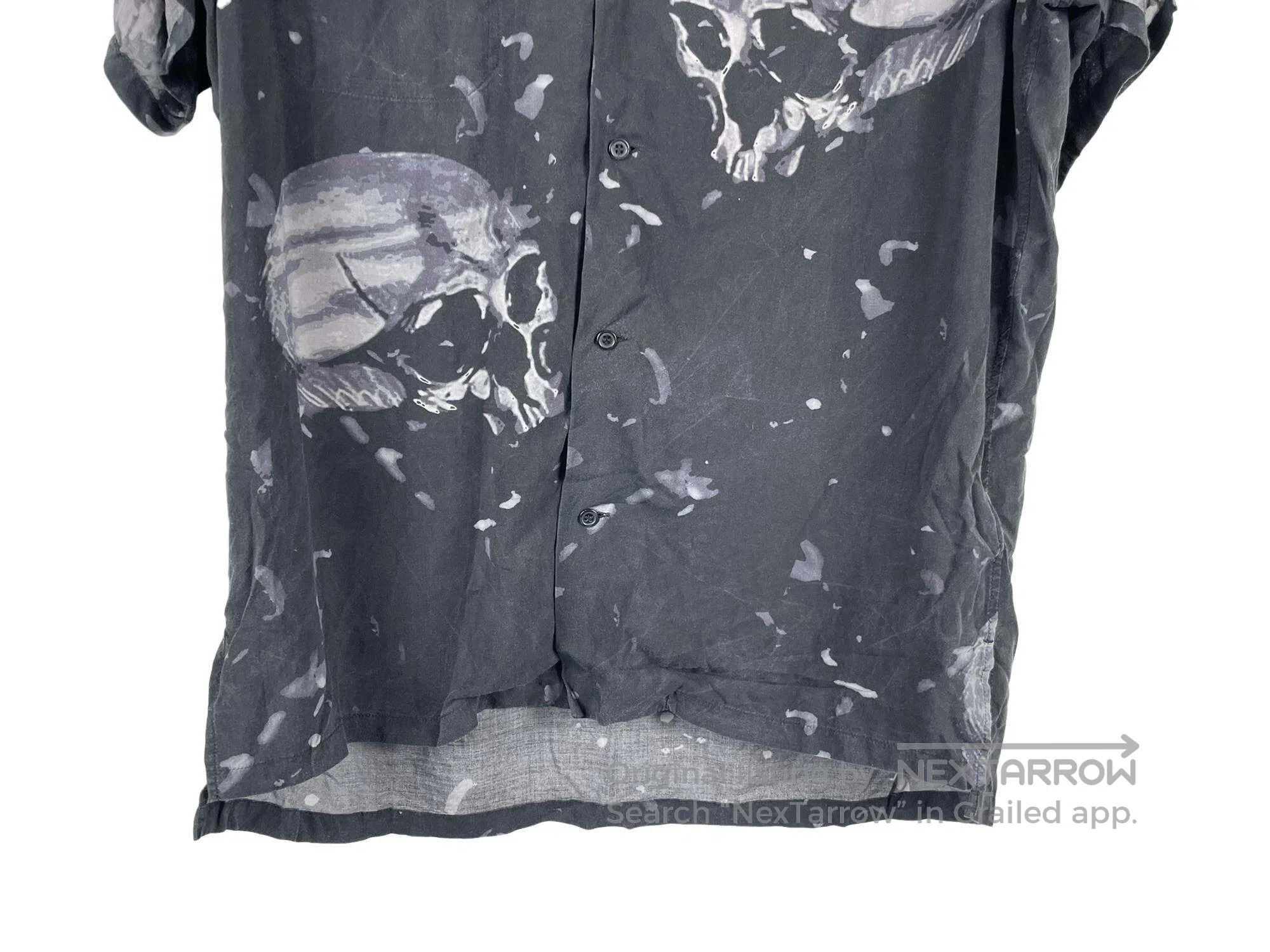 Yohji Yamamoto Yohji Yamamoto Tencel Skull Shirt Size US M / EU 48-50 / 2 - 4 Thumbnail