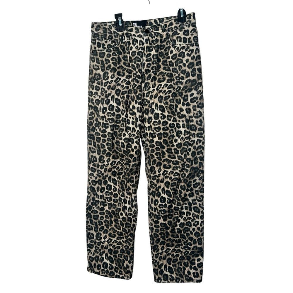The Kooples The Kooples Leopard Print High Rise Straight Jeans Size 27 Size 27" / US 4 / IT 40 - 4 Thumbnail