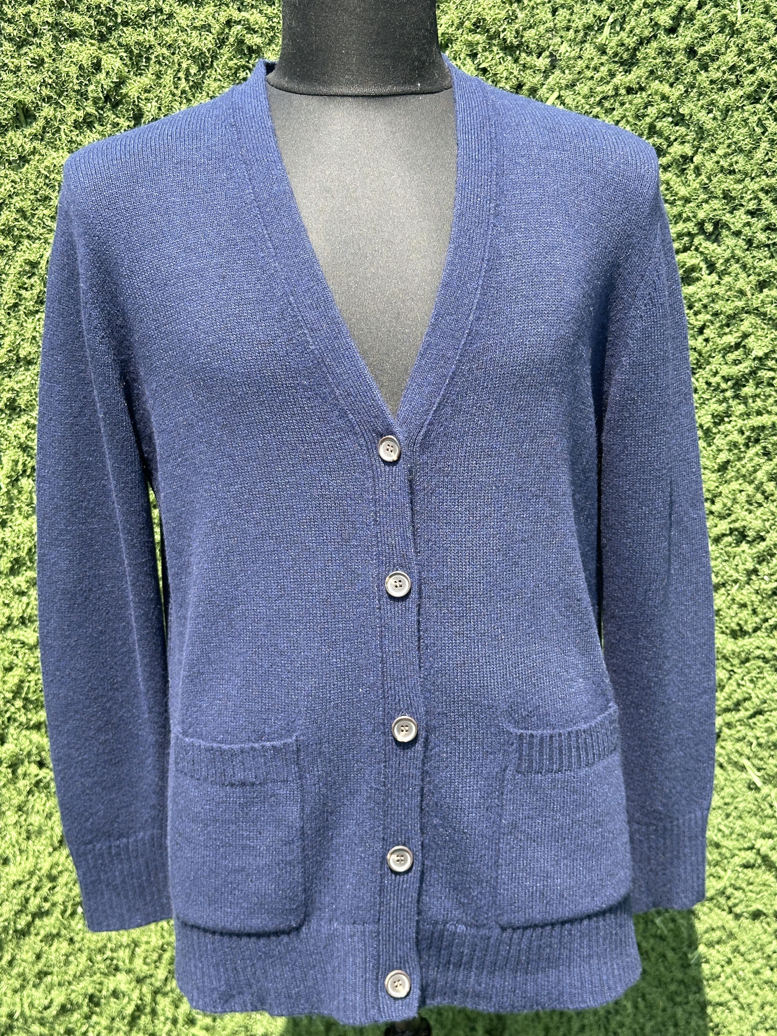 Designer Jenni Kayne Everyday Cashmere Knit Cashmere Wool Size L Size L / US 10 / IT 46 - 7 Thumbnail