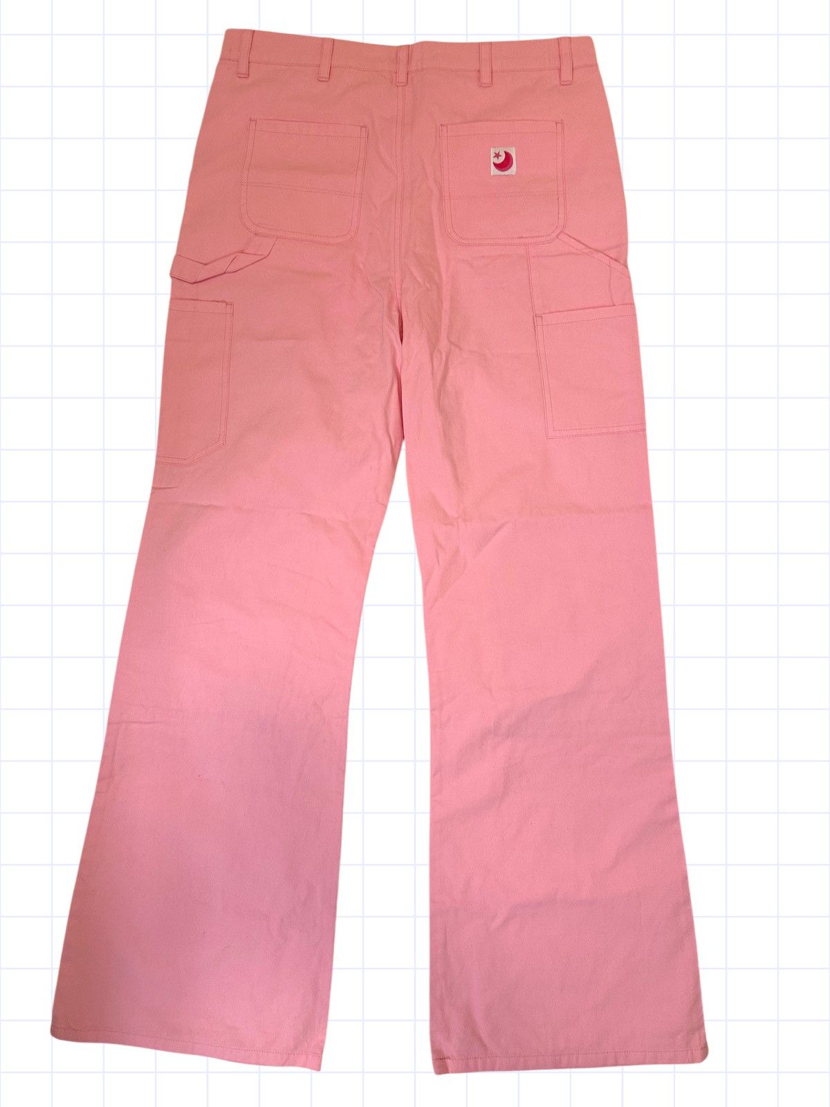 Other Shady Attire Pink Graphic Print Carpenter Jeans 33 Size US 33 - 5 Thumbnail