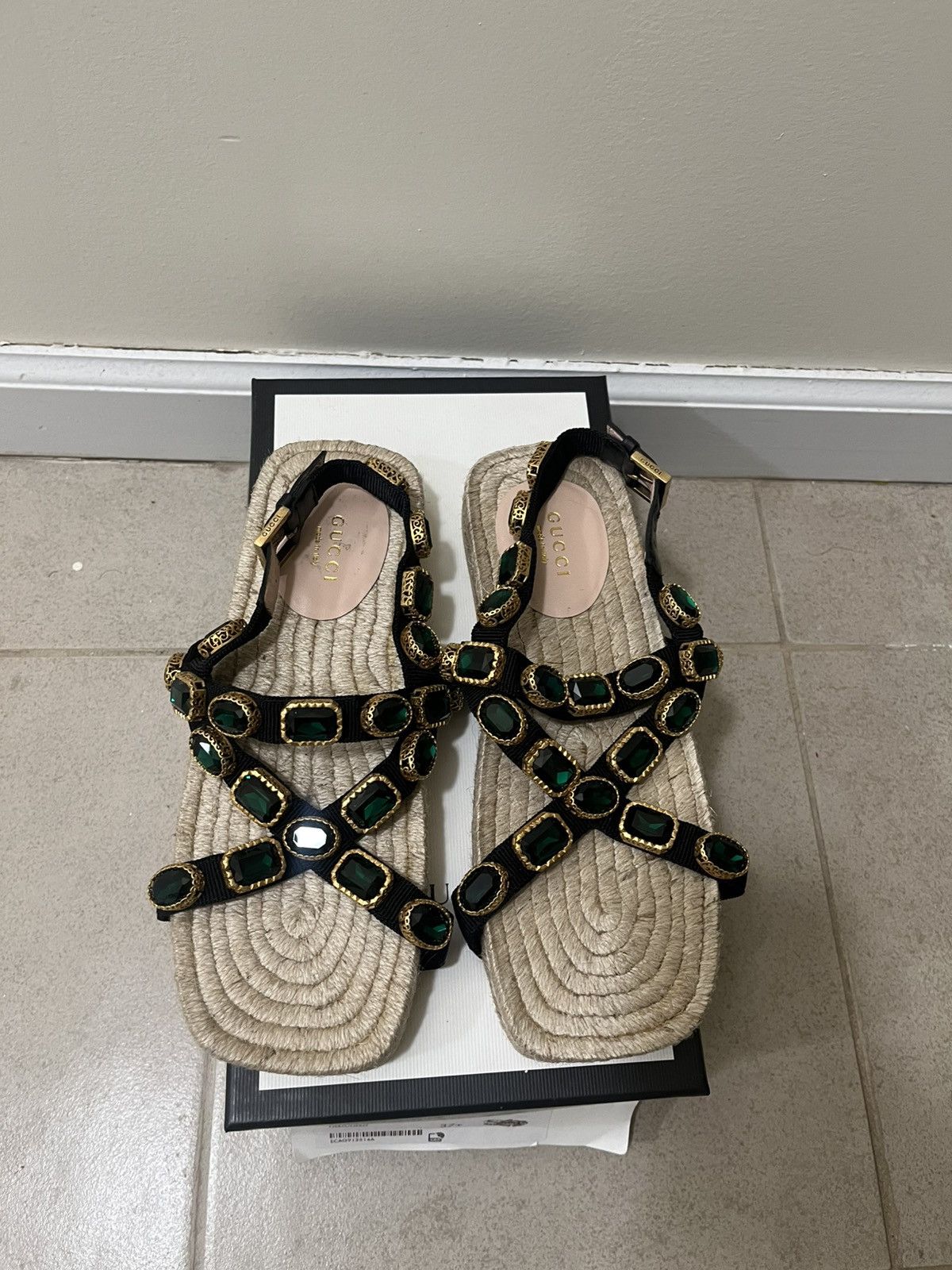Gucci Gucci Sandals Size US 10 / IT 40 - 4 Thumbnail