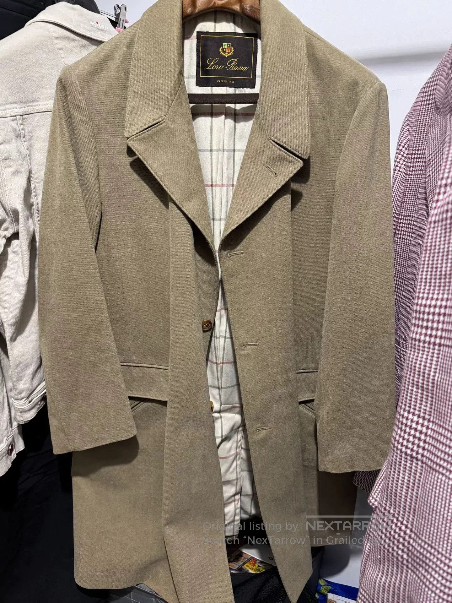 Loro Piana Loro Piana Size 52 Trench Coat. Size US XL / EU 56 / 4 - 2 Thumbnail