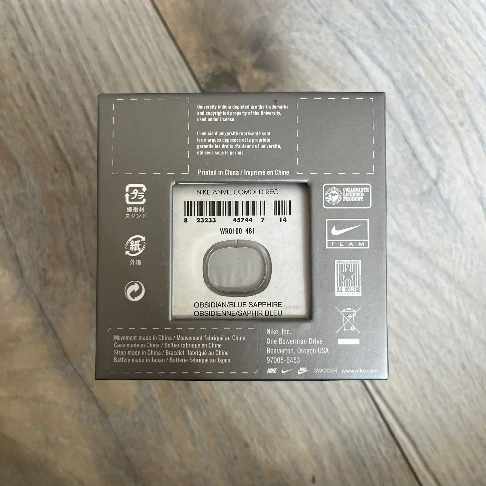 Nike Nike Anvil Comold Reg Digital Watch with Box Size ONE SIZE - 12 Thumbnail