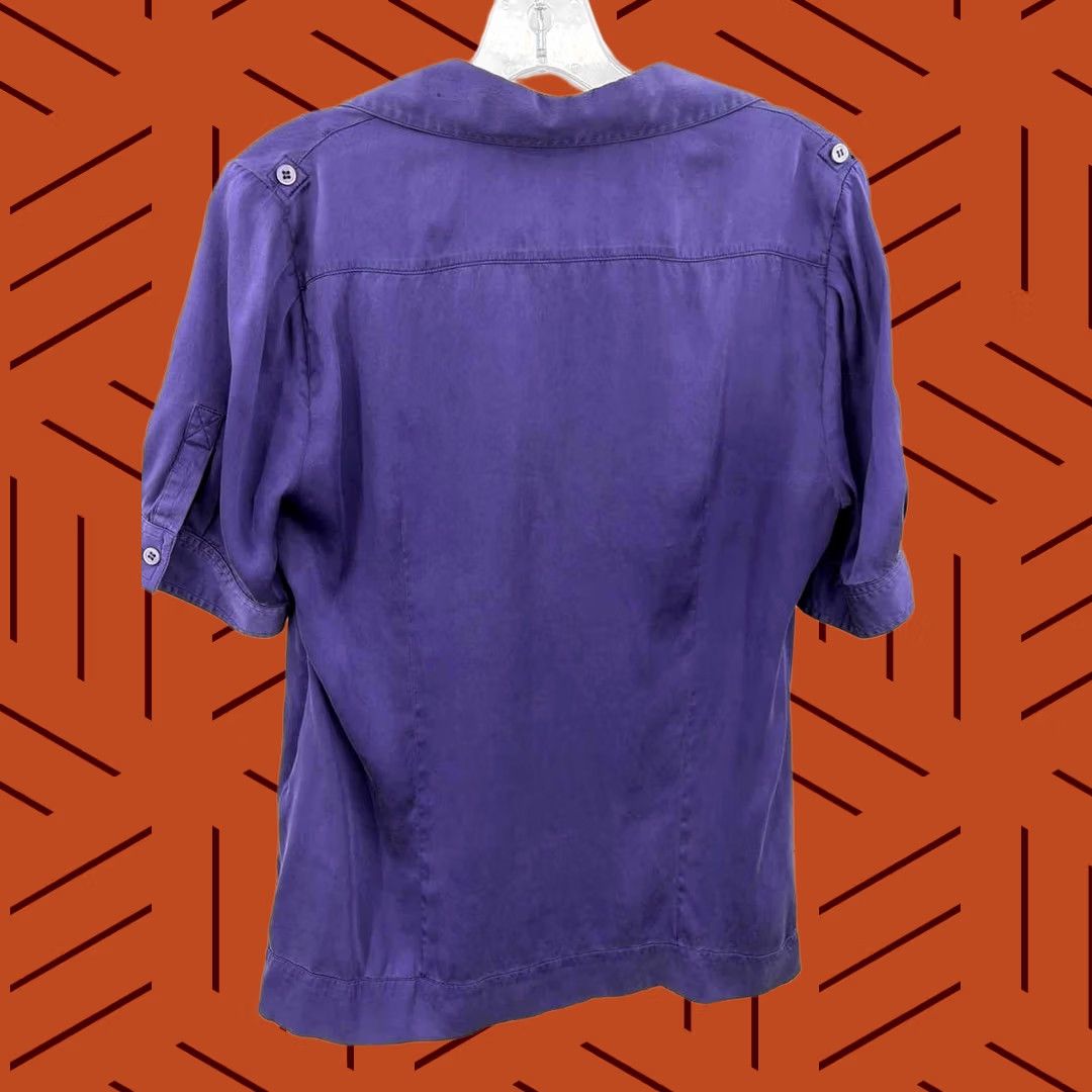 Bcbgmaxazria BCBG Maxazria Purple Size Medium Blouse Size M / US 6-8 / IT 42-44 - 1 Thumbnail