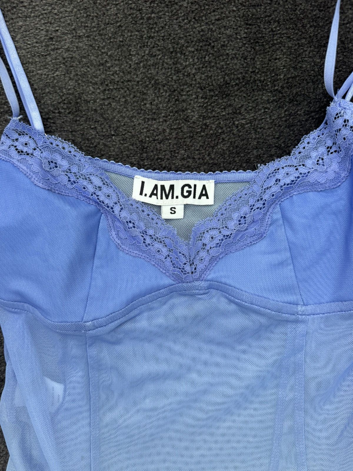 I.AM.GIA I am Gia Blue Cami Size S / US 4 / IT 40 - 3 Thumbnail