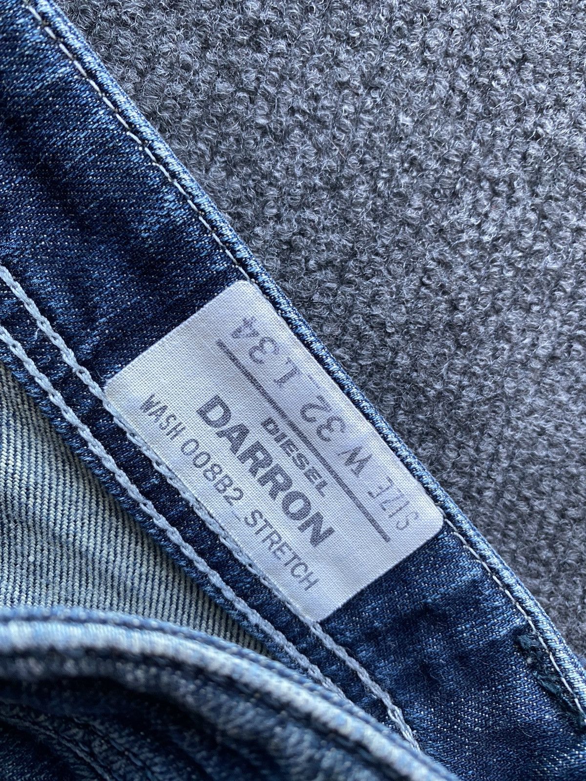 Diesel 🔥Opium Punk Diesel darron 32 size blue jeans men gothic emo Size US 32 / EU 48 - 5 Thumbnail