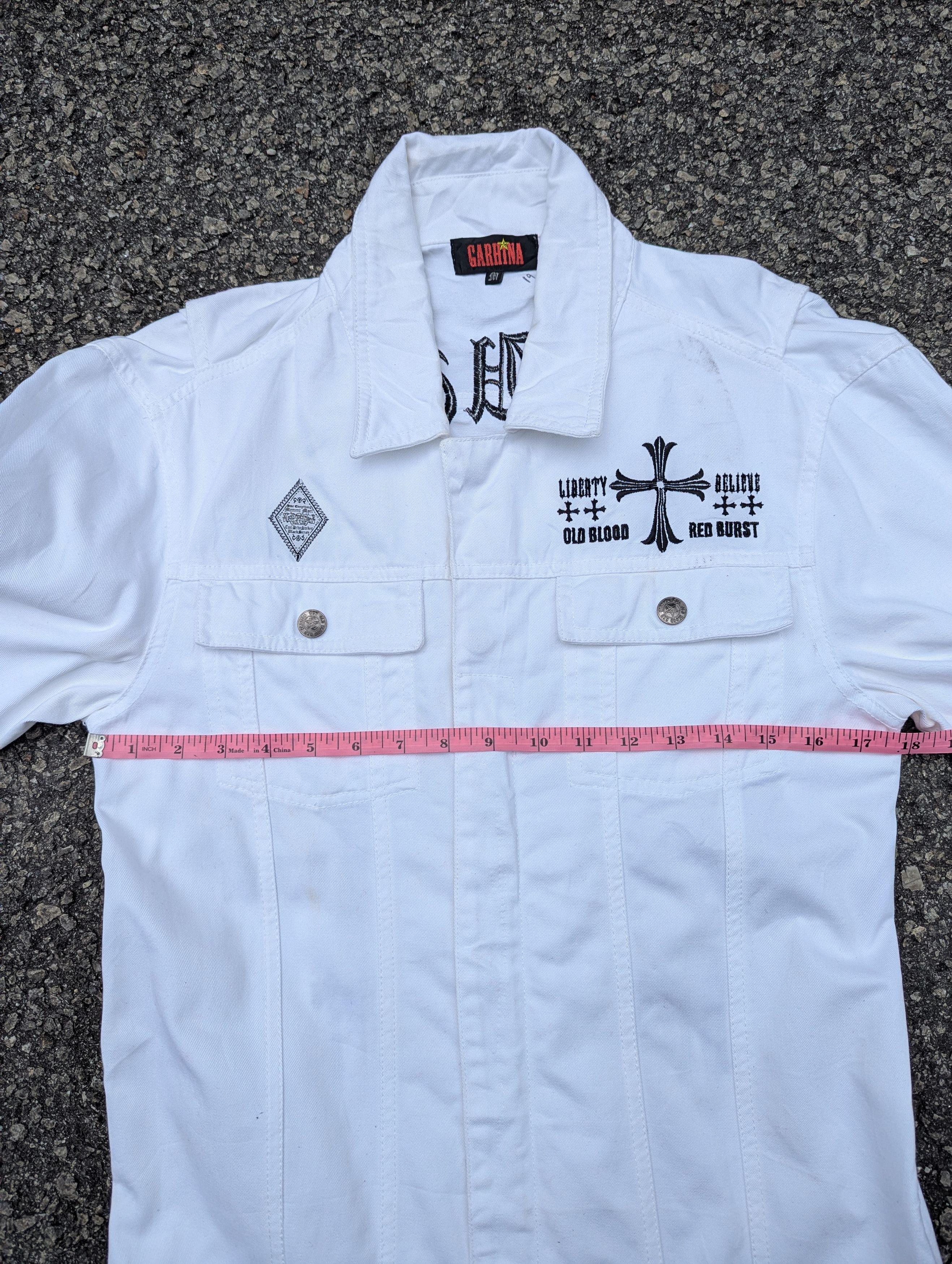 Seditionaries RARE Garhina Horse Shoe Coveralls inspired CHROME HEARTS Size US M / EU 48-50 / 2 - 16 Thumbnail