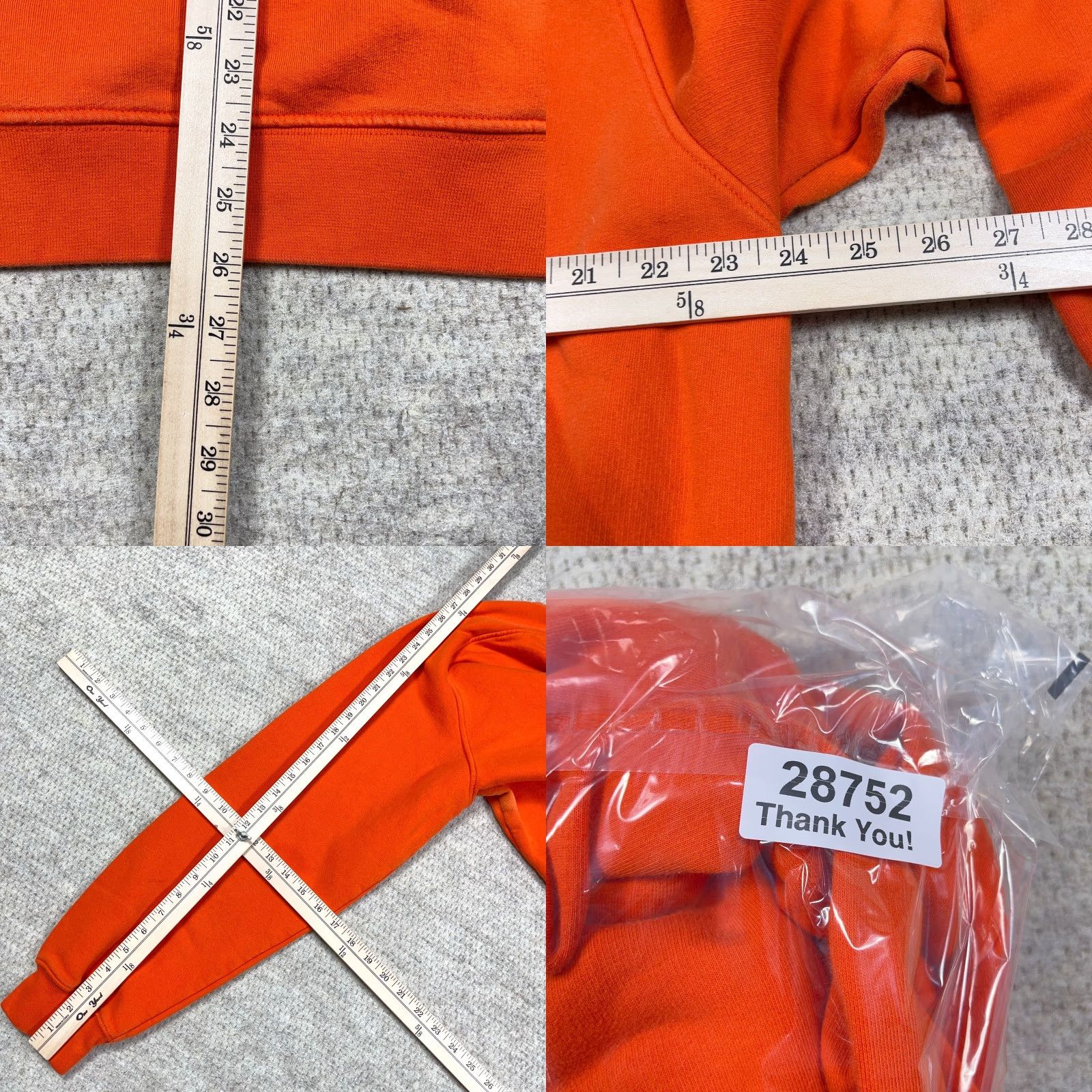 Nike VINTAGE Nike Sweatshirt Men XL Orange Crewneck Pullover 2000s Y2K Sportswear Classic Logo Size US XL / EU 56 / 4 - 8 Thumbnail