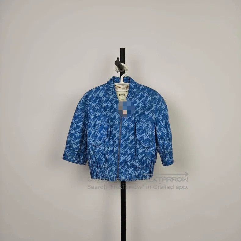 Fendi Fendi Blue jacket Size XS / US 0-2 / IT 36-38 - 1 Thumbnail