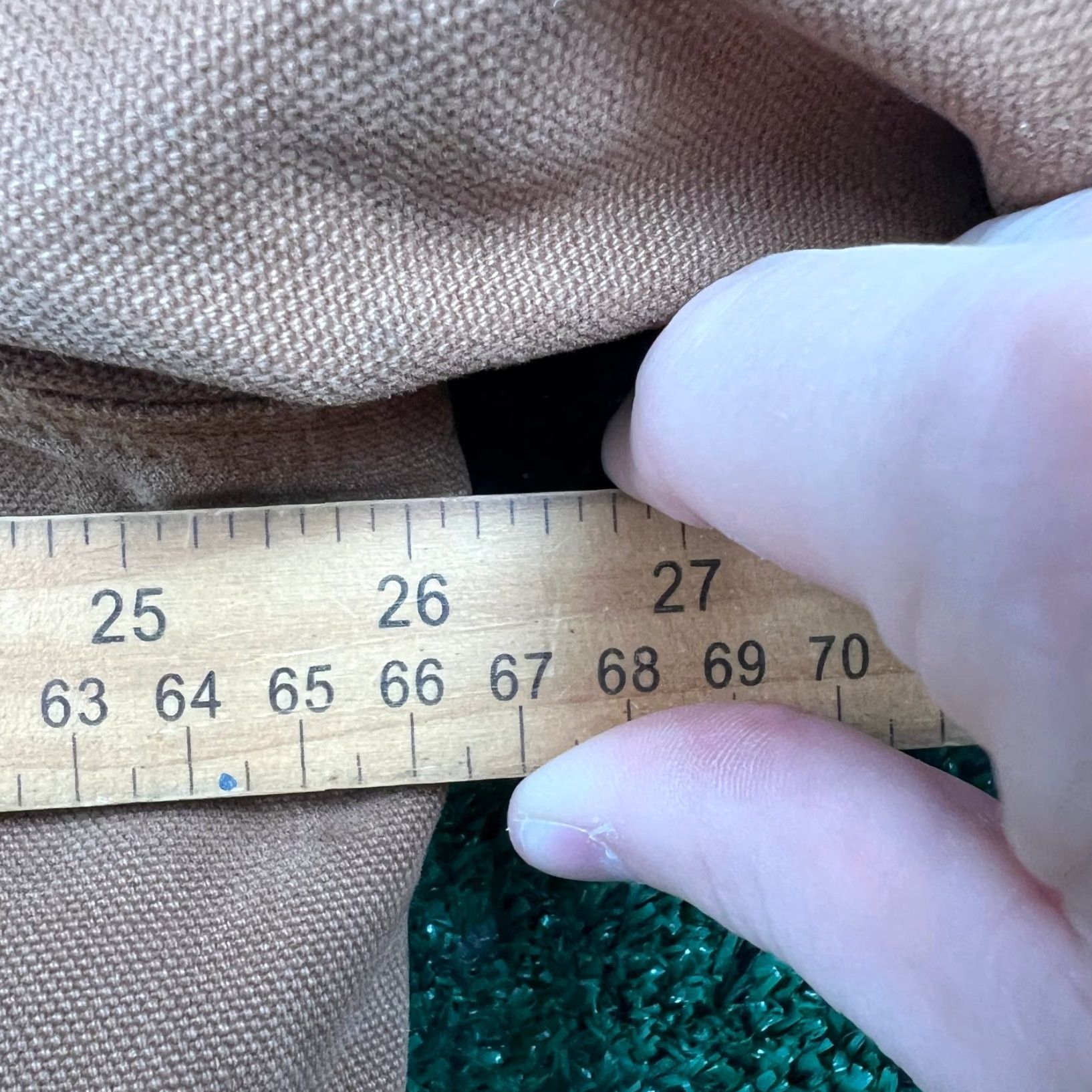 Dunbrooke Jacket Work Brown XL Men's Corduroy Collar Zip Front