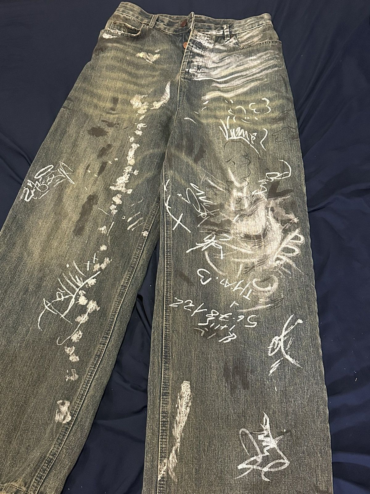 Other Holy Made Jeans balenci inspired Size US 32 / EU 48 - 2 Thumbnail