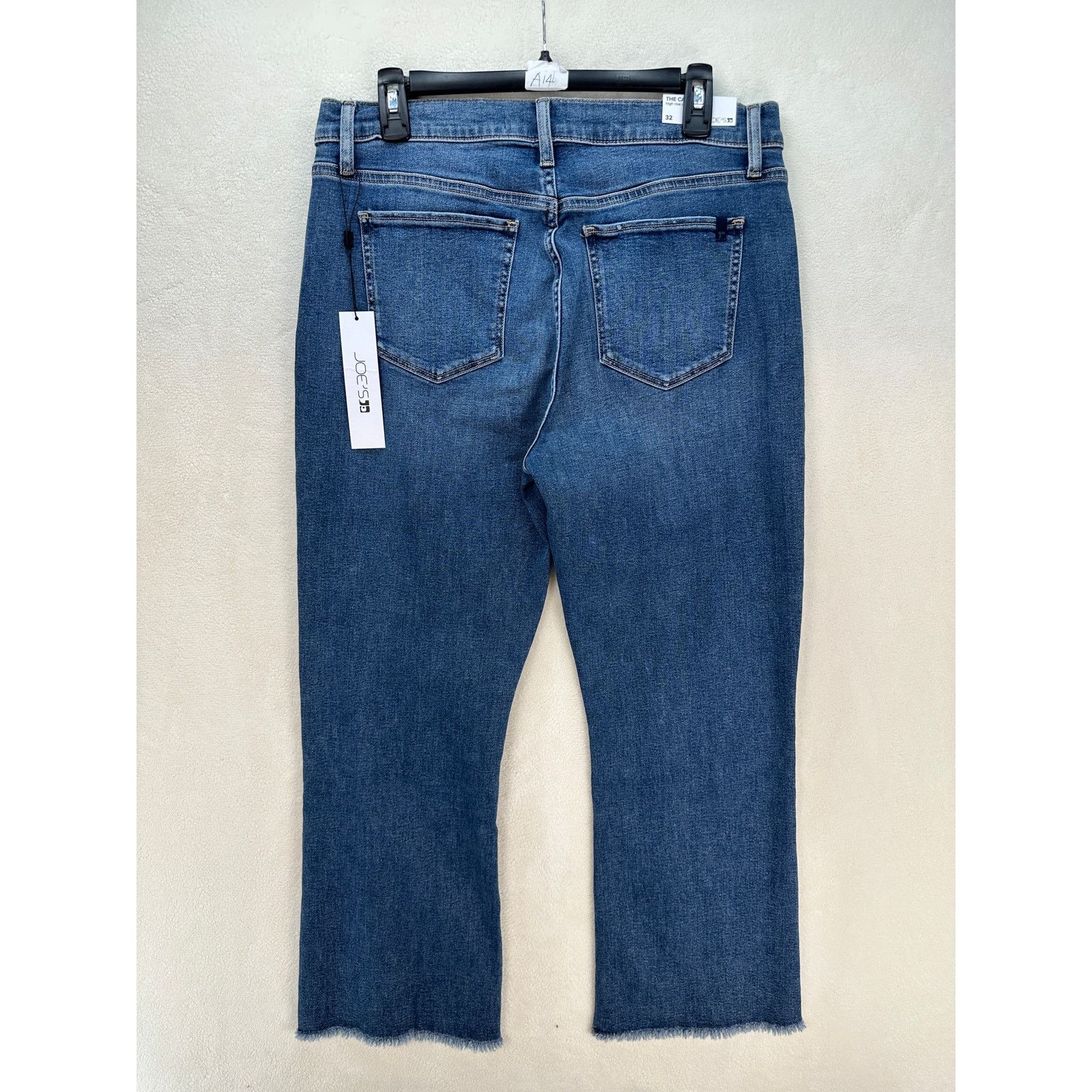 Joe's JOES WOMEN'S 32 THE CALLIE FRAYED HEM JEANS IN SOLSTICE 32 Size 32" / US 10 / IT 46 - 6 Thumbnail