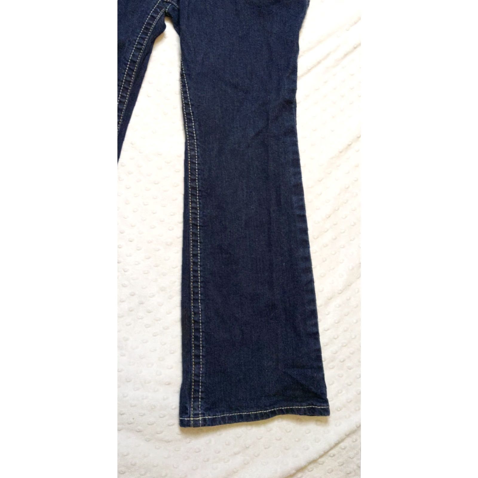Ariat Ariat FR Jeans Mens 34 Jeans Mid Rise Bootcut Denim Blue Flame-Resistant 5-Pocket Logo Zipper Button USA Cowboy Cat Mens Size US 34 / EU 50 - 2 Thumbnail