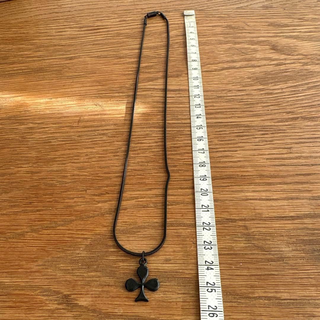 Lemaire LEMAIRE Spade Pendant Necklace Black Size ONE SIZE - 8 Thumbnail