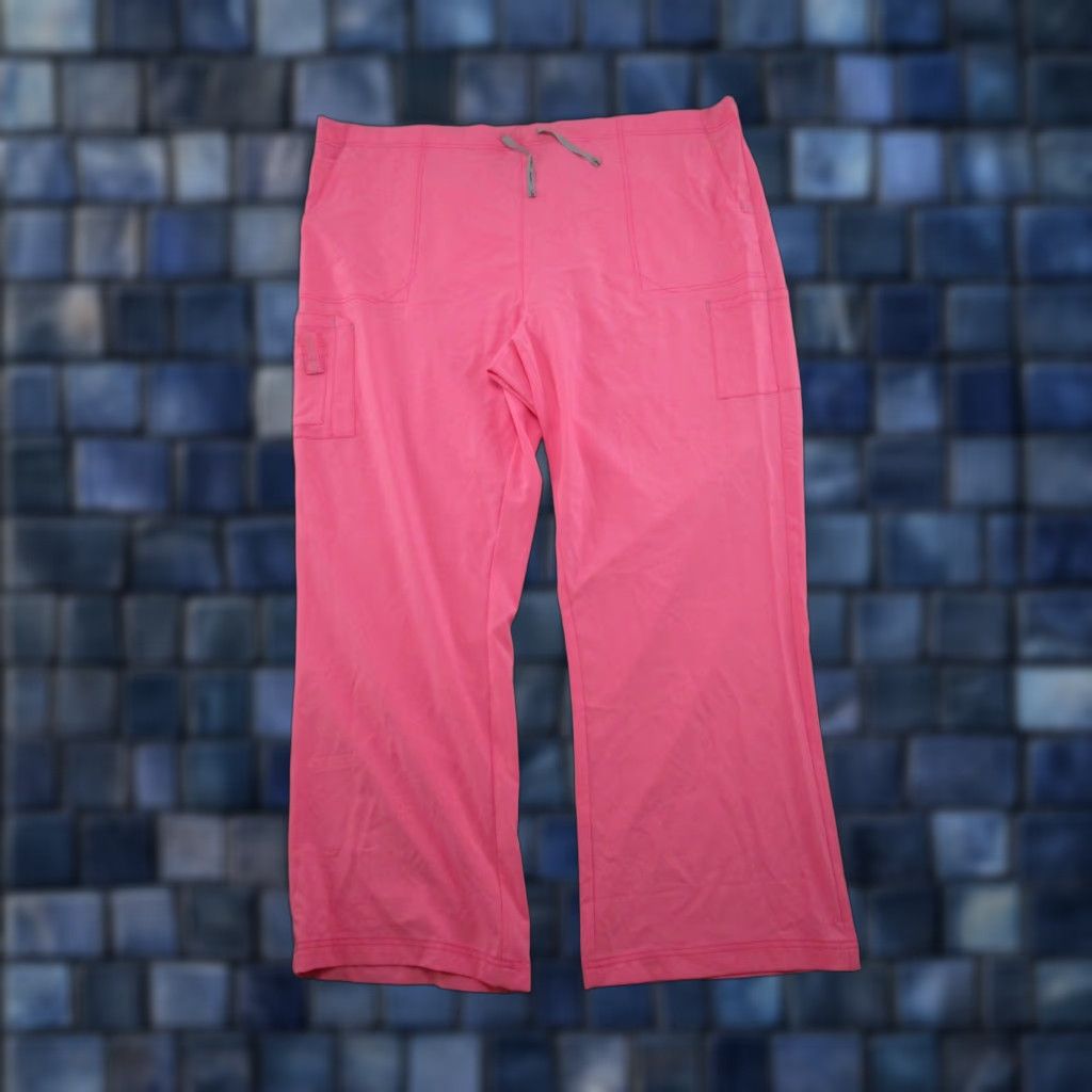Carhartt Carhartt Womens Pants 3XL Pink Cargo Straight Pockets Moisture Wicking Quick Dry Workwear New Size 40" / US 18 - 1 Thumbnail