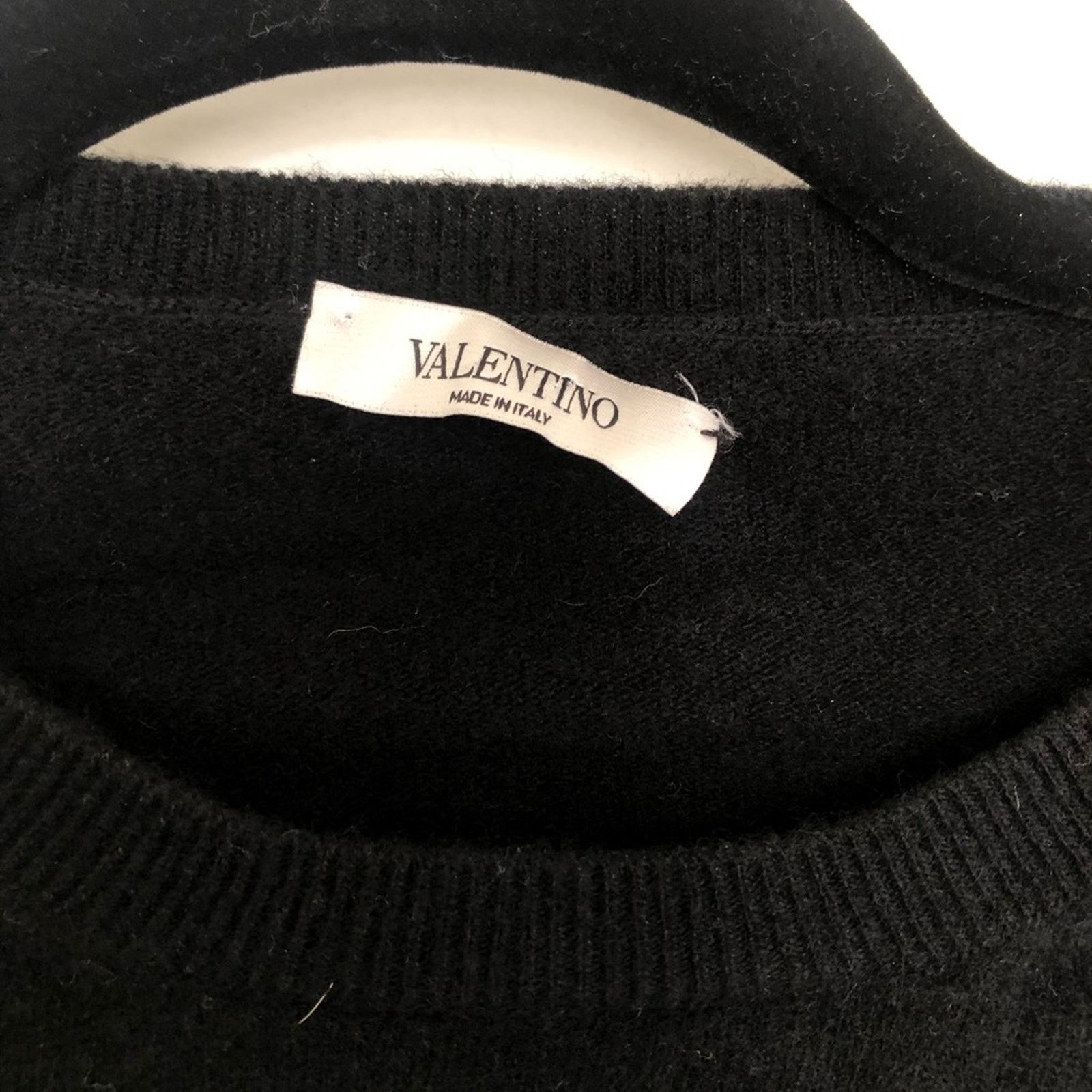 Valentino valentino love blade cashmere-blend sweater Size US S / EU 44-46 / 1 - 4 Thumbnail