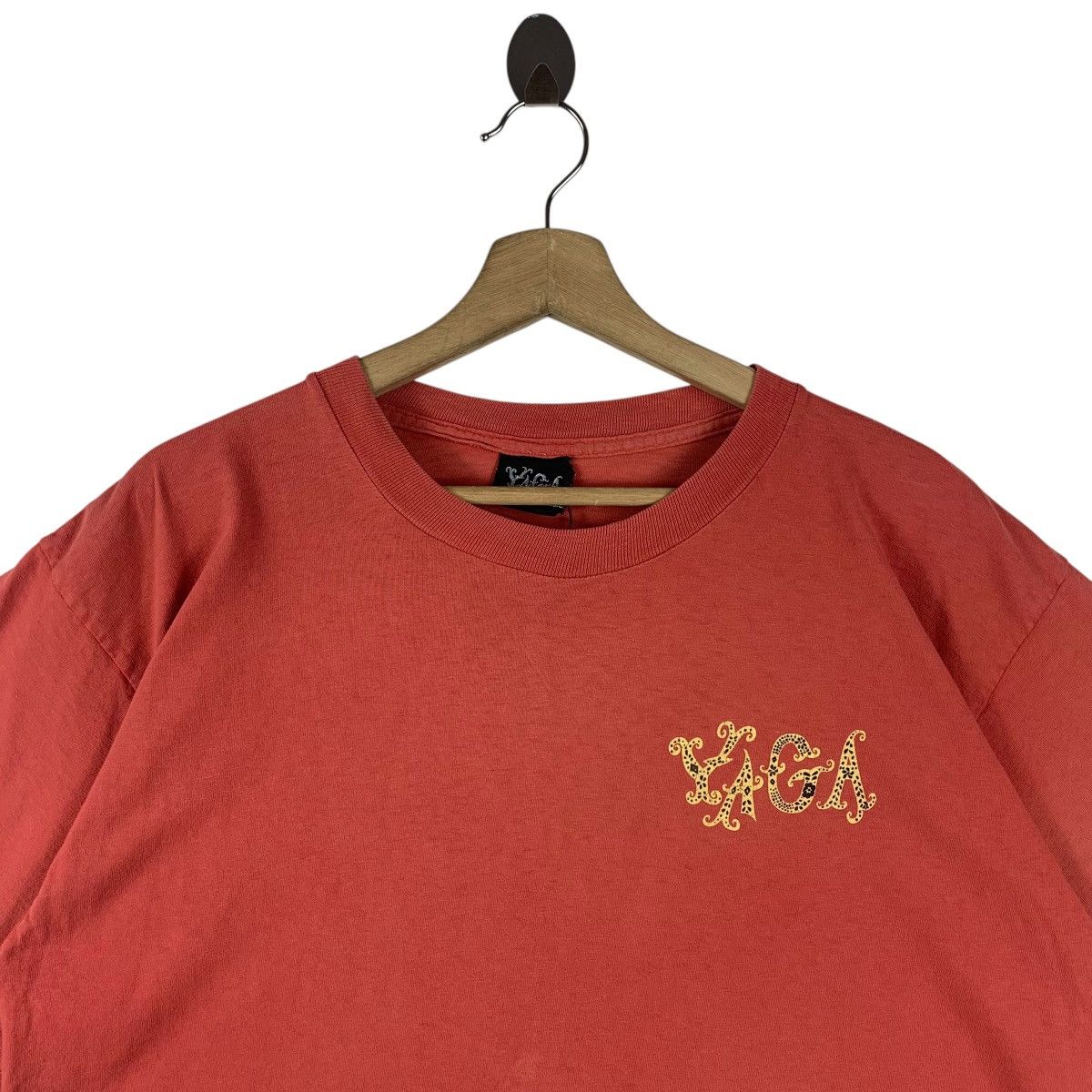 Vintage Vintage 90s YAGA Surfing Big logo tee Size US XL / EU 56 / 4 - 3 Thumbnail