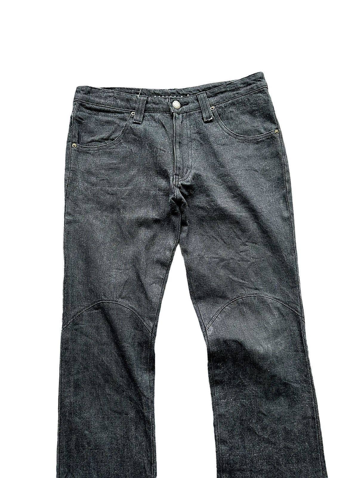 RIPVANWINKLE Size 30/31 - 00’s Paranoid Japan paneled biker jeans Size US 30 / EU 46 - 2 Thumbnail