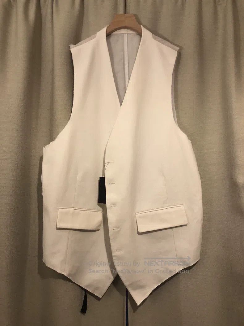 Raf Simons Raf Simons Oversized suit vest jacket Size 46R - 1 Thumbnail