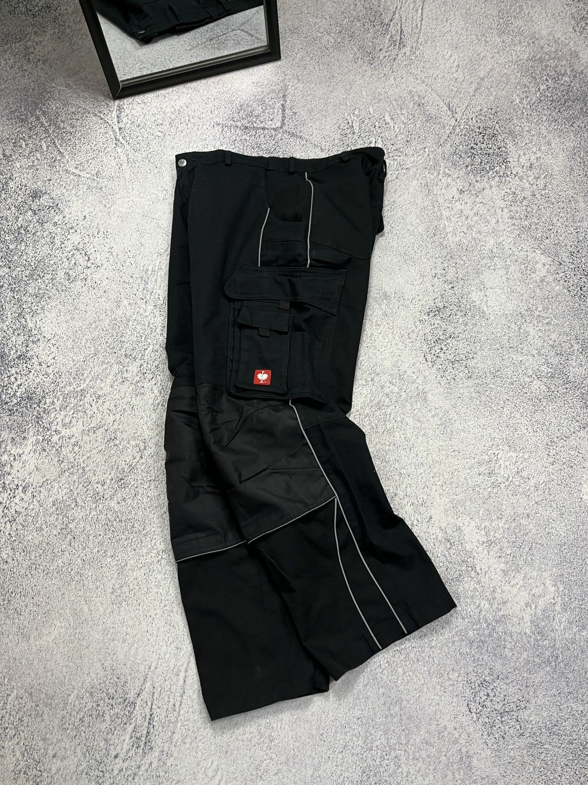 Garment Reproduction of Workers × Stewart & Strauss Engelbert Strauss Workwear Dynatec Cargo Pants Multipocket Size US 36 / EU 52 - 4 Thumbnail
