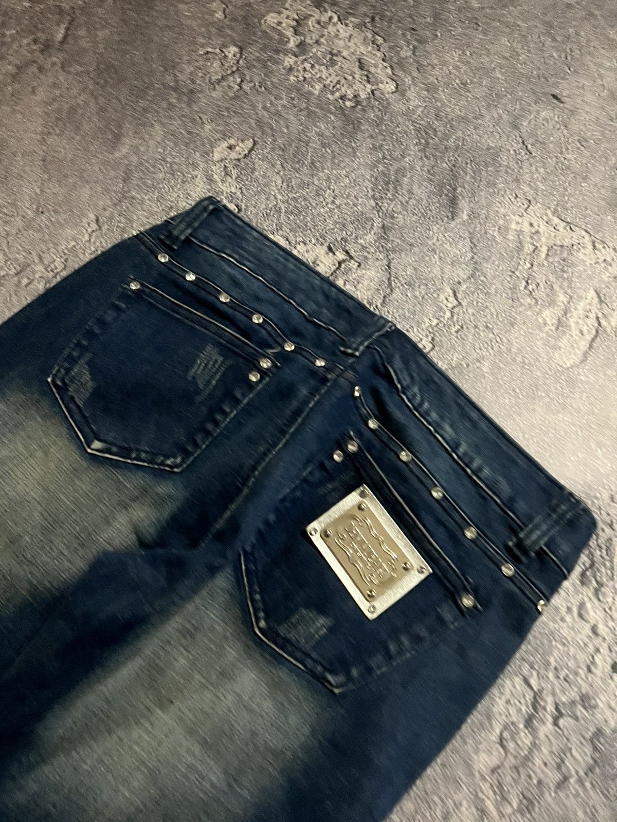 Japanese Brand Archive Sexy Glamour Slim Fit / Number Nine Style / Y2K Swag Size US 32 / EU 48 - 3 Thumbnail