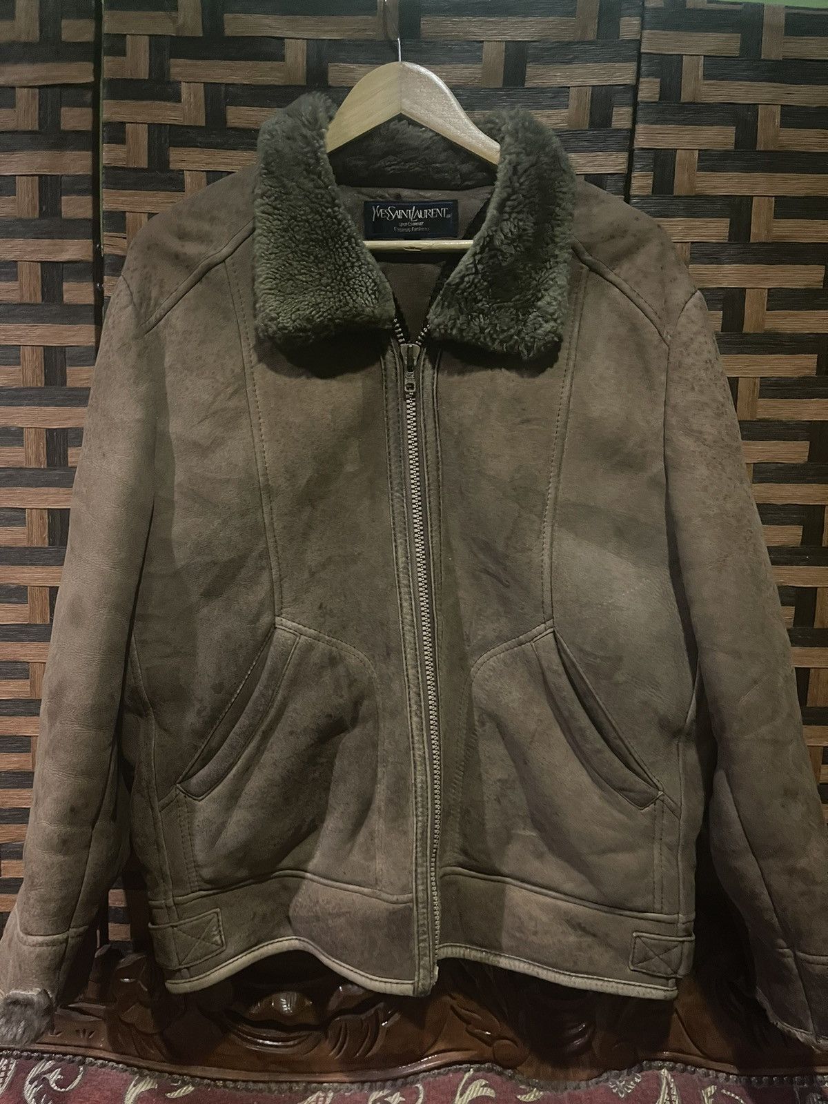 Designer × Vintage × Yves Saint Laurent Yves Saint Laurent Size US L / EU 52-54 / 3 - 2 Thumbnail