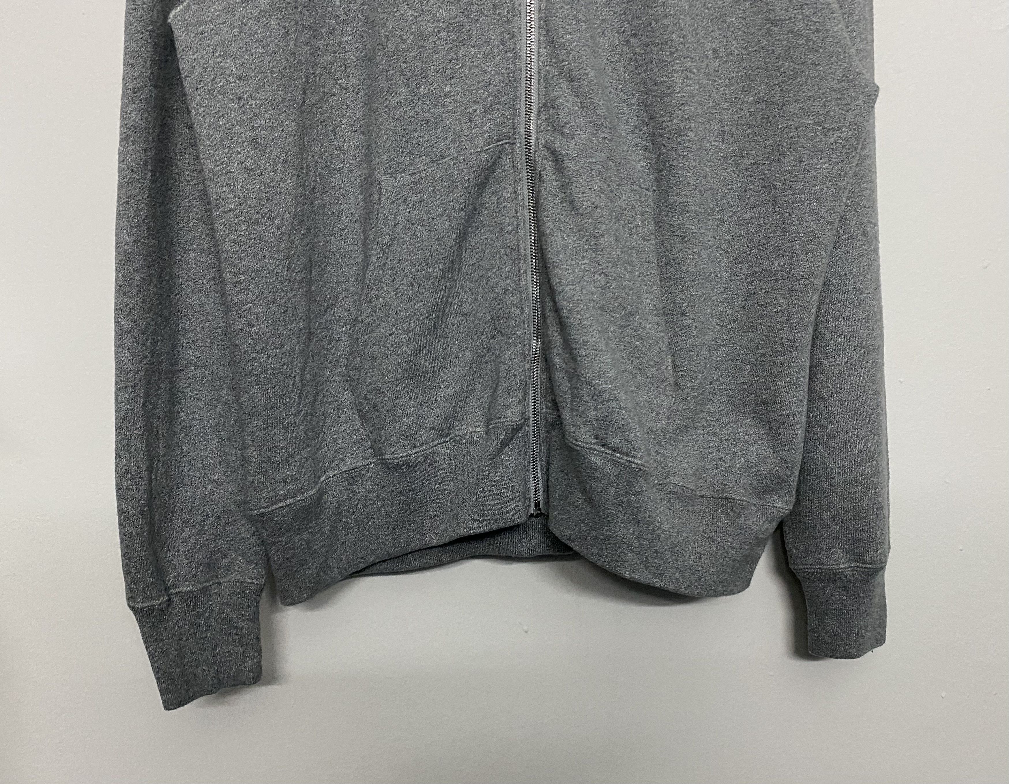 Mackintosh Mackintosh London 13.4oz Full Zip Hoodie Grey Made in Japan Size US L / EU 52-54 / 3 - 5 Thumbnail