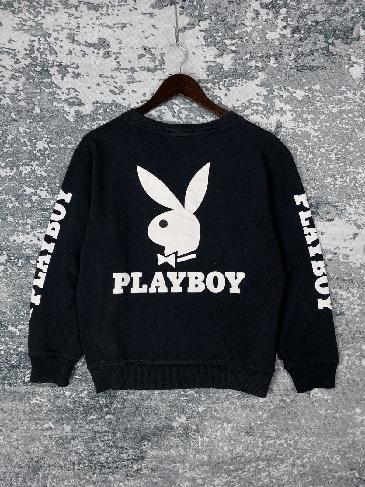 Playboy Vintage Playboy Big Logo Sweatshirts Size US M / EU 48-50 / 2 - 1 Thumbnail