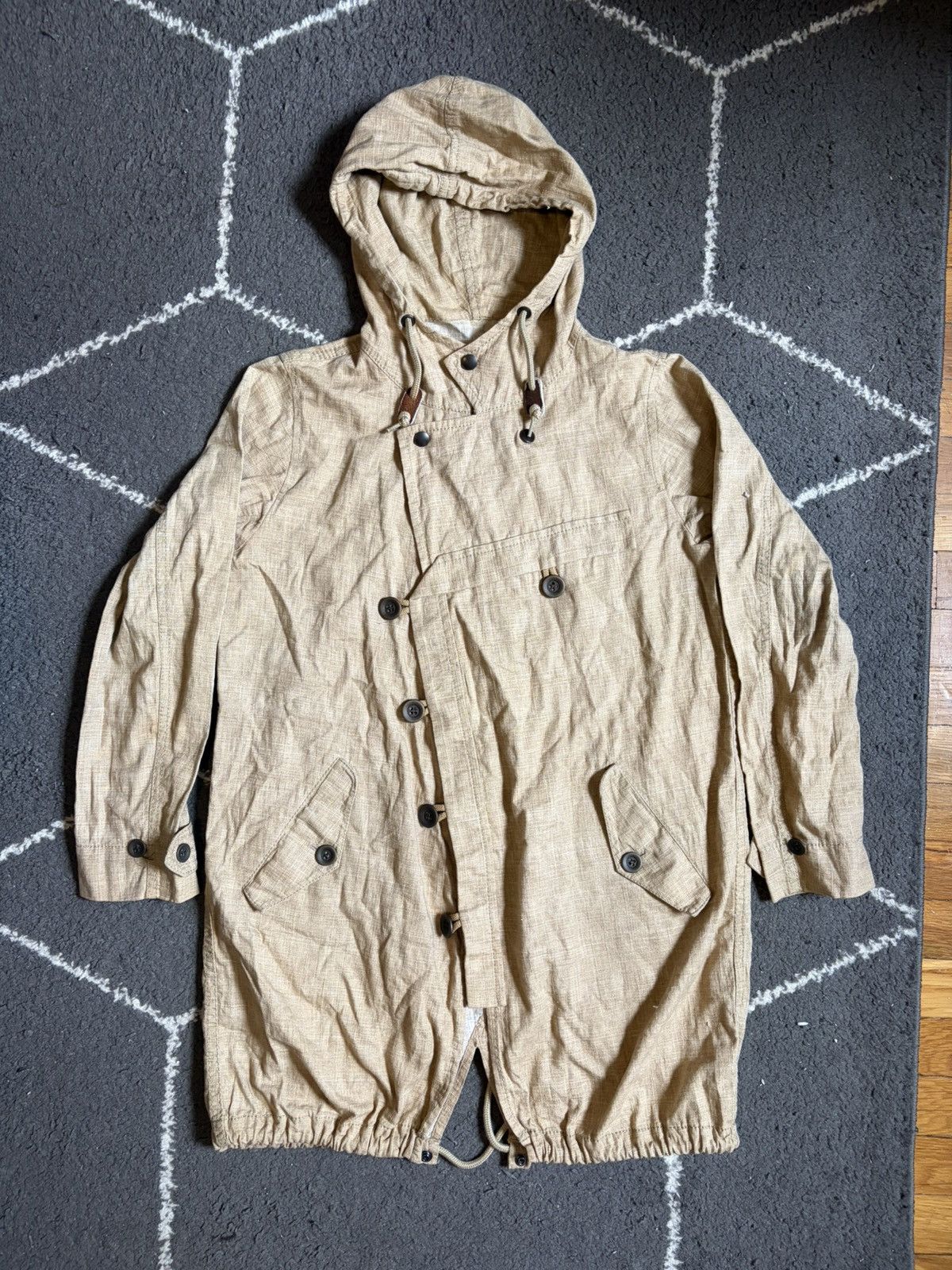 Final Home Vintage Final Home Khaki Fishtail Parka Jacket Size US XS / EU 42 / 0 - 1 Thumbnail