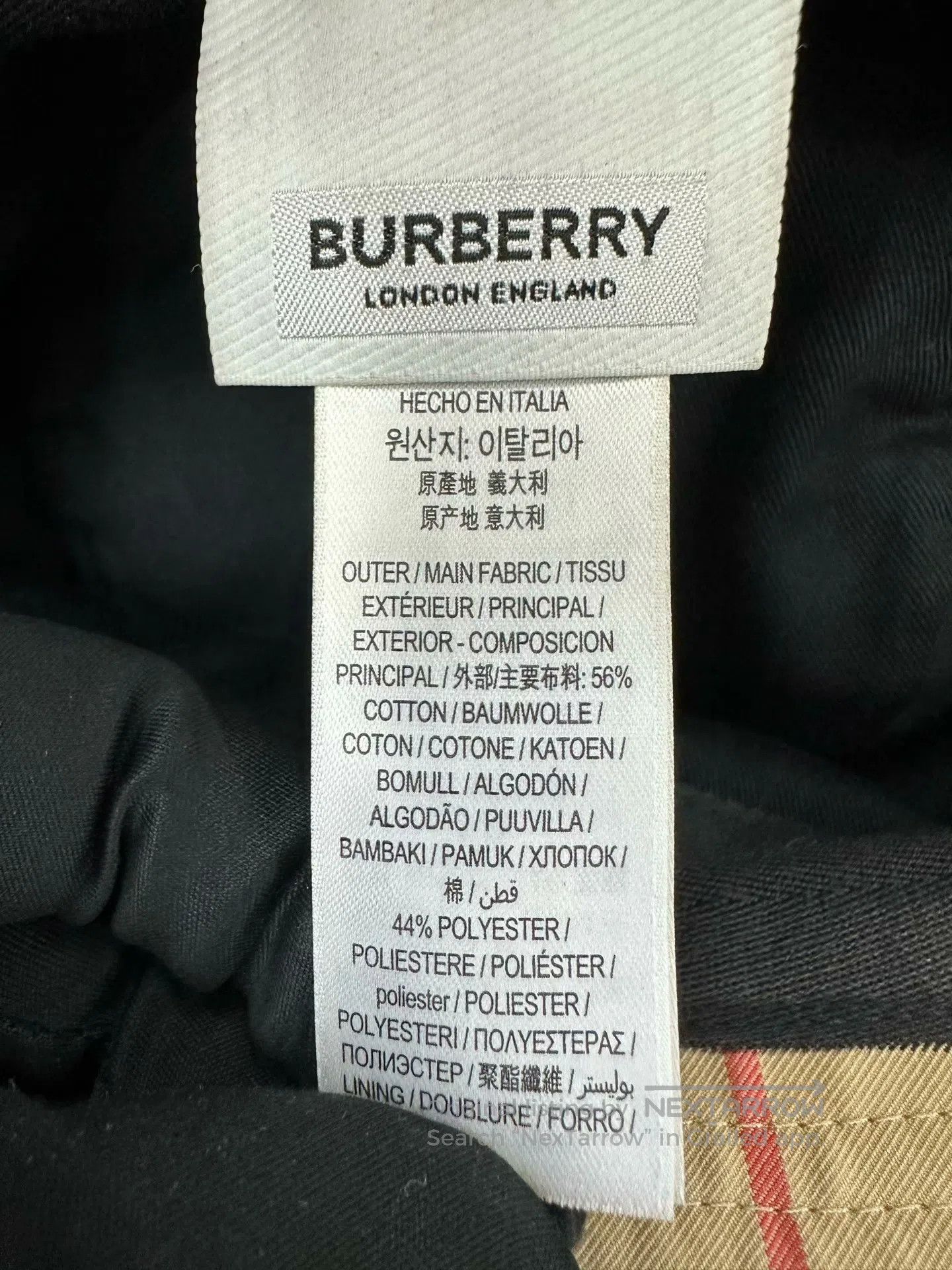 Burberry Burberry size S Classic Khaki Plaid Fisherman's Hat| Size ONE SIZE - 4 Thumbnail
