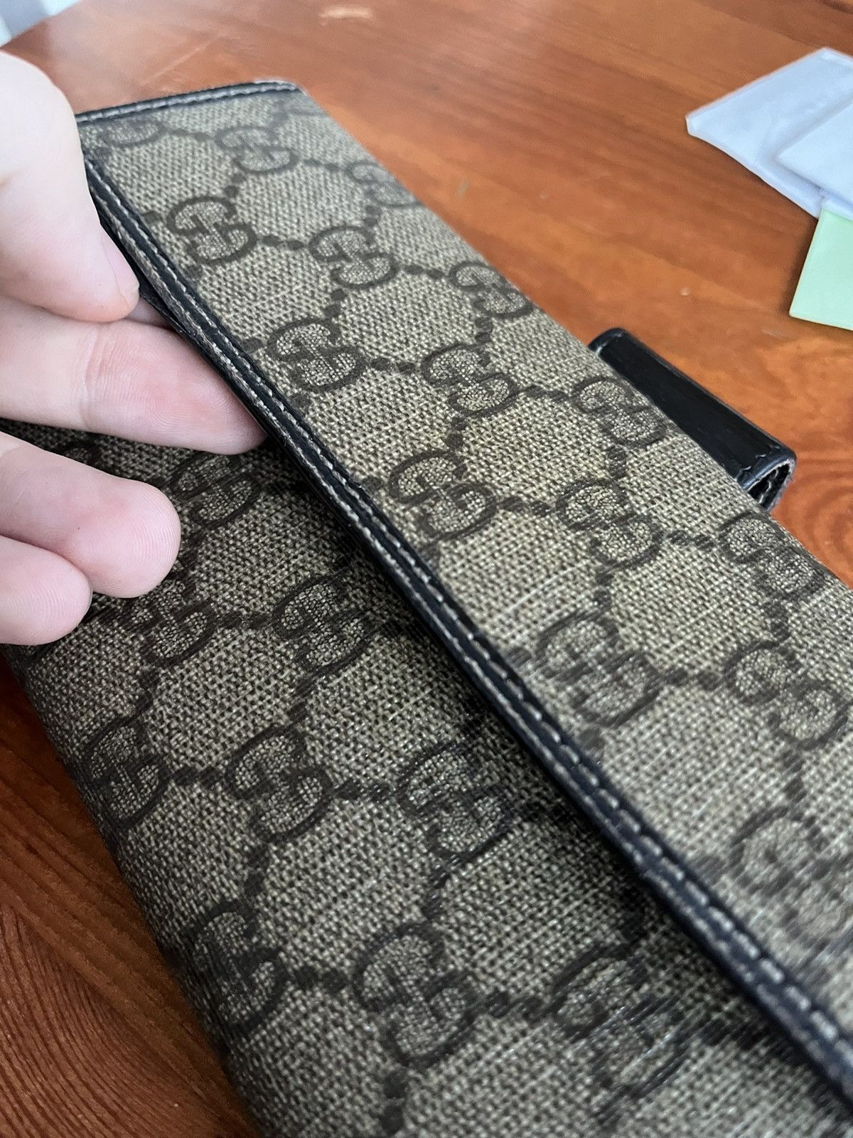 Vintage Gucci vintage wallet Size ONE SIZE - 17 Thumbnail