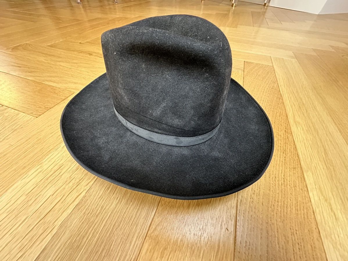 Borsalino Vintage Borsalino Fedora Felt Fur hat Size ONE SIZE - 4 Thumbnail