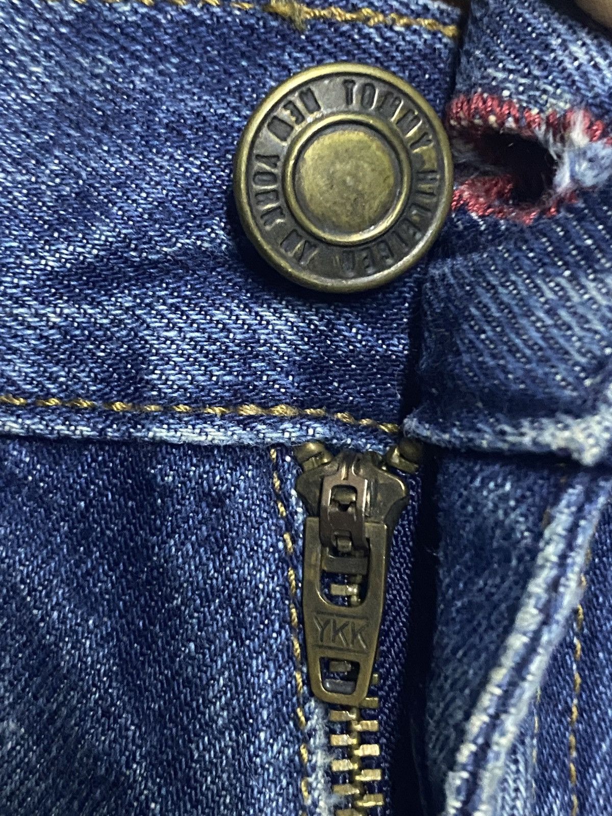 Tommy Hilfiger Tommy Hilfiger Blue Wash Loose Jeans Size US 32 / EU 48 - 10 Thumbnail