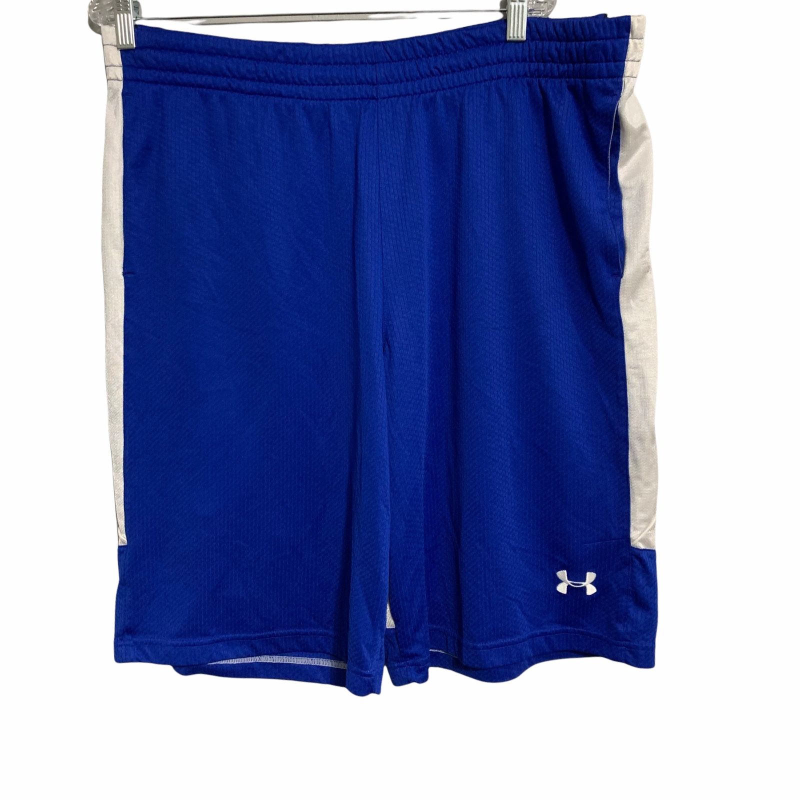 Under Armour Under Armour Basketball Loose Fit Mesh Stripe Shorts Large Size US 38 / EU 54 - 9 Thumbnail