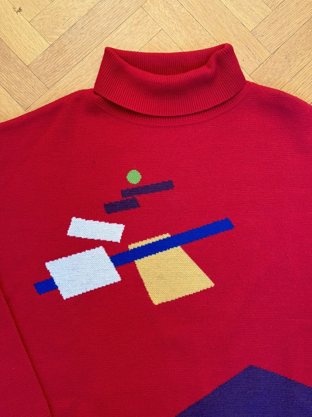 Gosha Rubchinskiy GOSHA RUBCHINSKIY red sweater FW17 Size US M / EU 48-50 / 2 - 3 Thumbnail