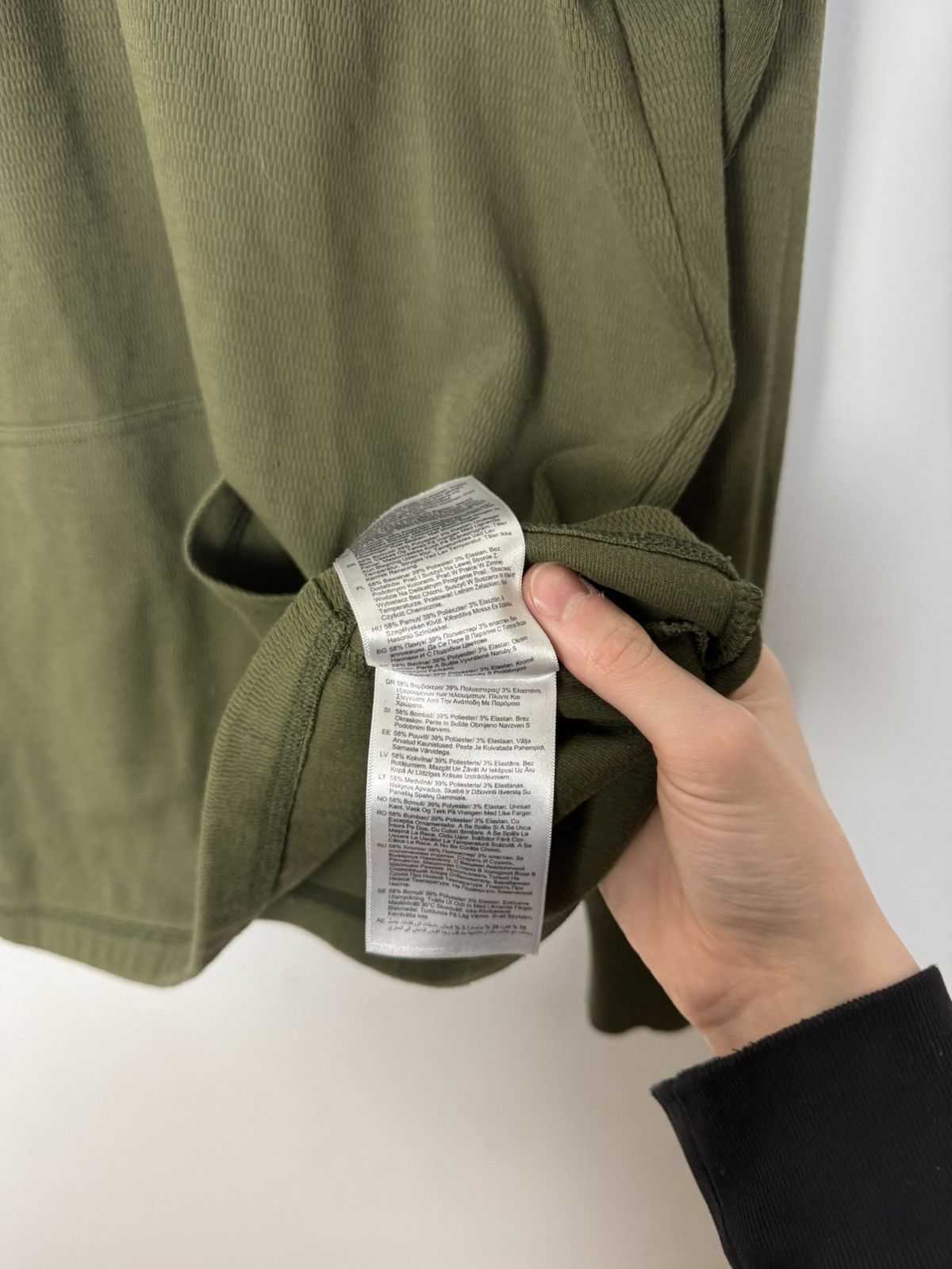 Carhartt Vintage Carhartt Quarter Zip In Olive XL Streetwear Vintage Size US XL / EU 56 / 4 - 9 Thumbnail