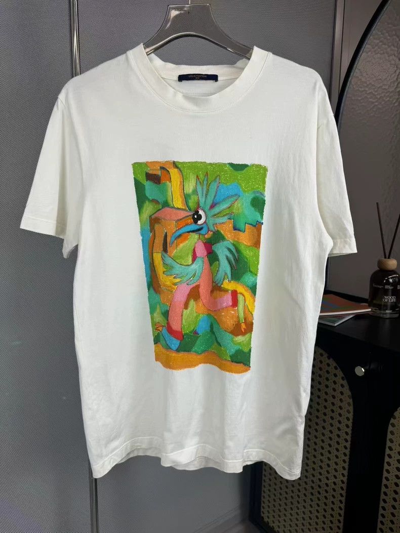 Louis Vuitton Louis Vuitton Dragon Graffiti Tee Size US L / EU 52-54 / 3 - 1 Thumbnail