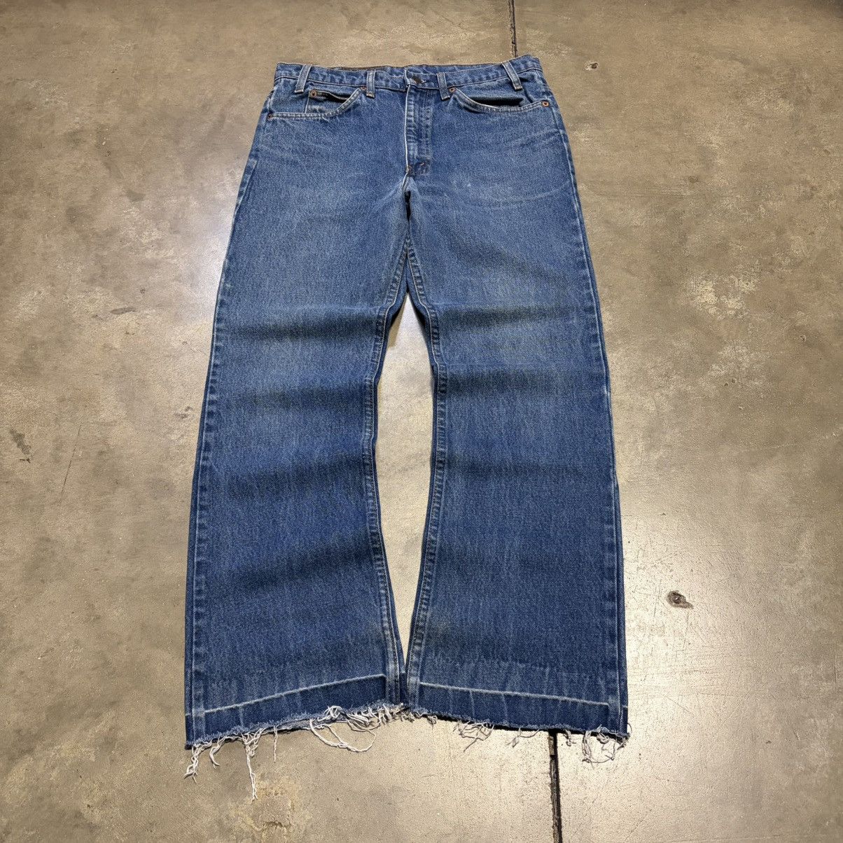 Levi's Vintage 80s Levis 517 Orange Tab Denim Jeans Bootcut USA Size US 32 / EU 48 - 1 Thumbnail
