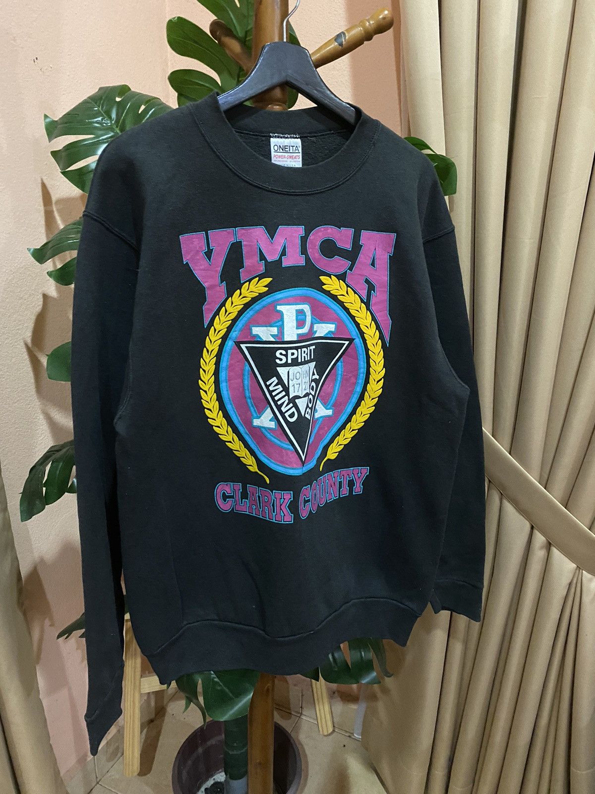 Vintage VINTAGE 80S YMCA SWEATSHIRT MADE IN USA Size US XL / EU 56 / 4 - 5 Thumbnail