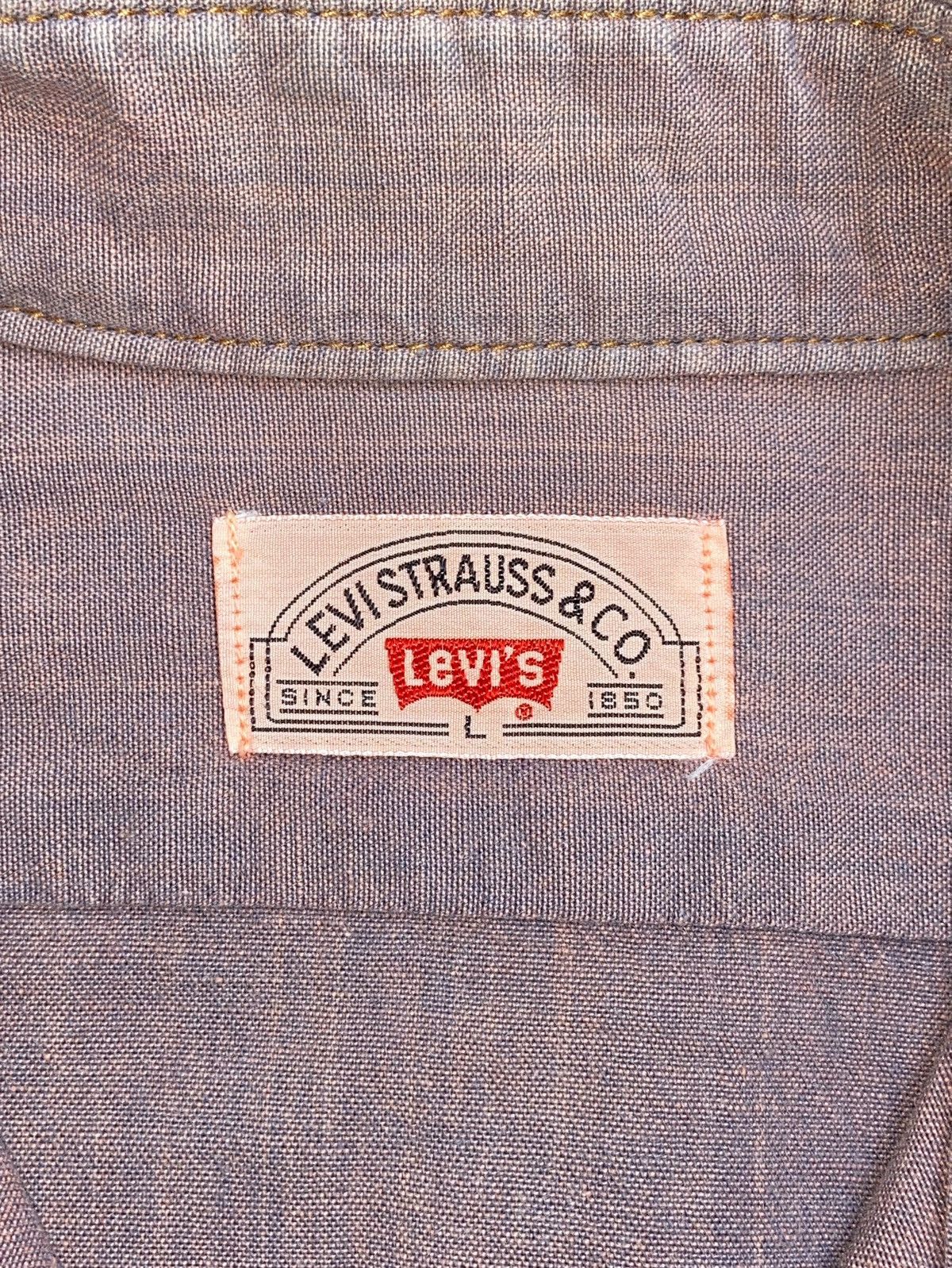 Levi's LEVI’STRAUSS & CO Orange Tab Shirt Size US S / EU 44-46 / 1 - 6 Thumbnail