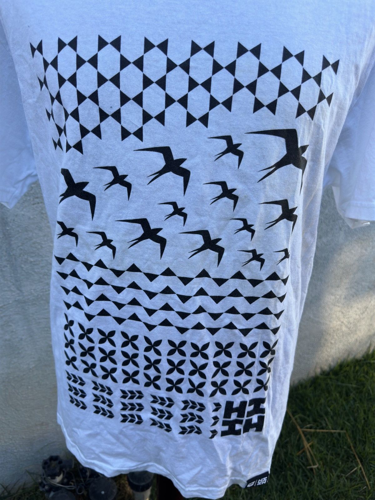 Other PreOwned Hawaii's Finest White Hawaiian Print Men's Large Size US L / EU 52-54 / 3 - 4 Thumbnail