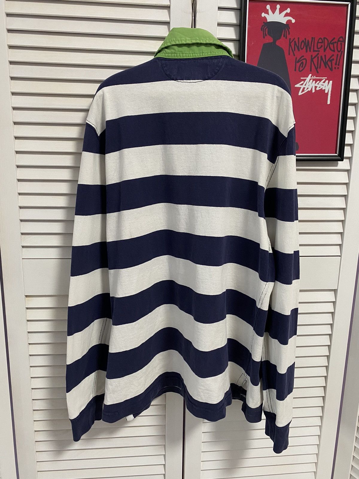 Polo Ralph Lauren × Ralph Lauren Vintage Shirt Long sleeve Polo Ralph Lauren Striped Zebra Size US M / EU 48-50 / 2 - 4 Thumbnail