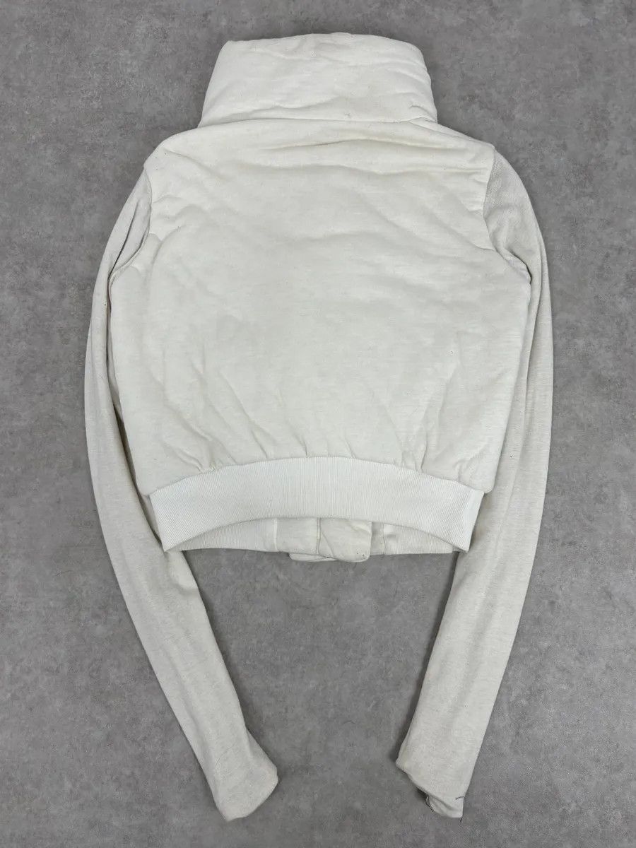 Rick Owens Rick Owens Uues White Hybrid Bomber Jacket Size M / US 6-8 / IT 42-44 - 7 Thumbnail