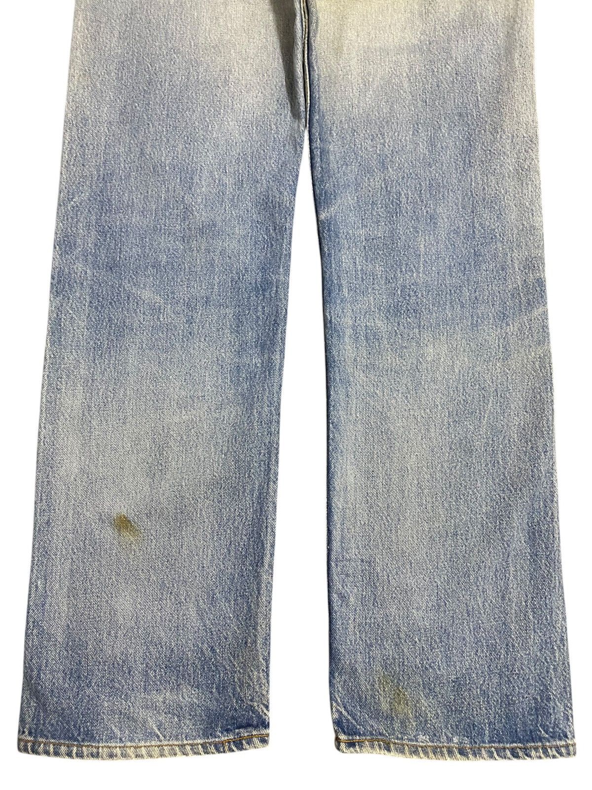 Levi's Vintage Clothing Vintage Levis 501 80’s Button 501 Distressed Loose Jeans Size US 32 / EU 48 - 6 Thumbnail