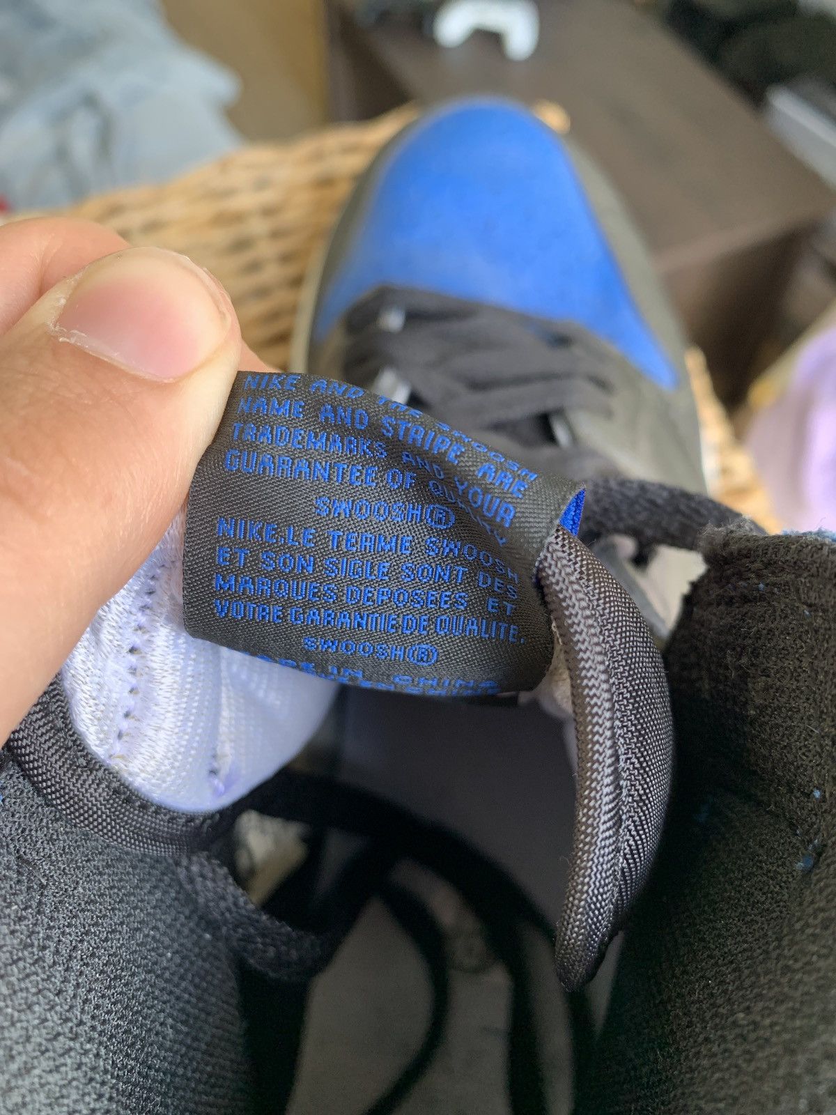 Jordan Brand × Nike Jordan 1 Royal (2017) Size US 12 / EU 45 - 8 Thumbnail