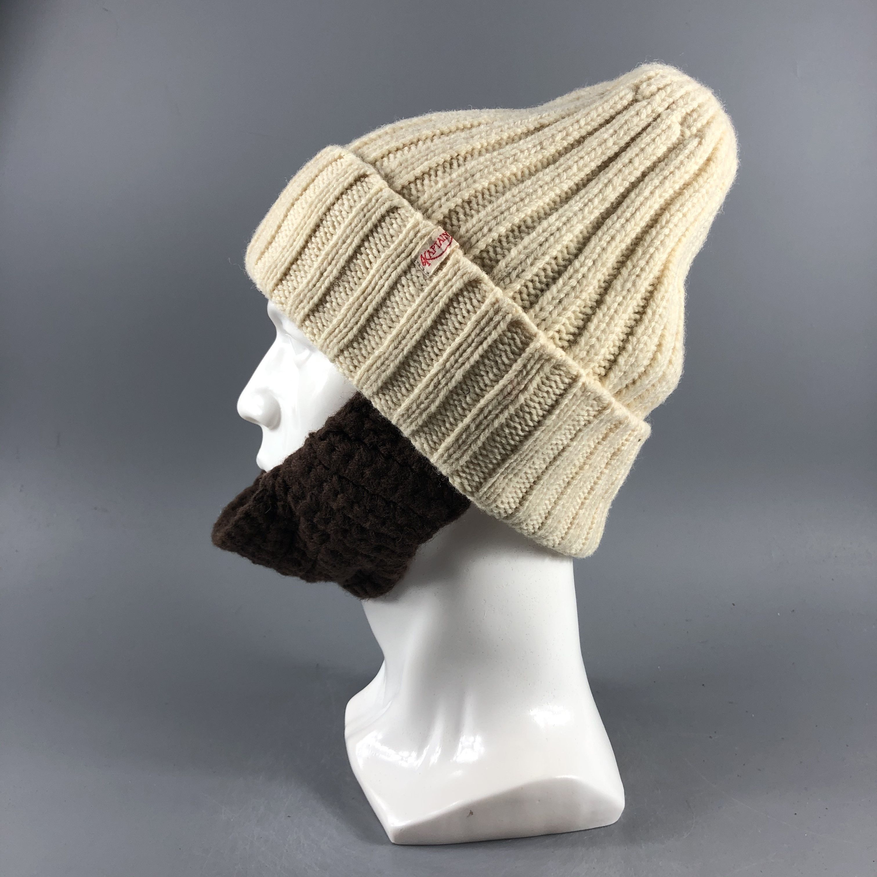 Beams Plus × Vintage Beams Plus Ribbed Beanie Snow Hat Snow Cap -D205 Size ONE SIZE - 1 Thumbnail
